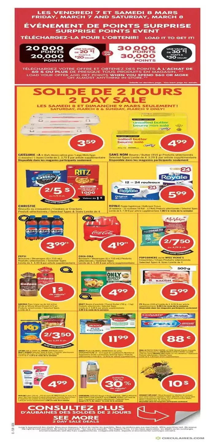 Current deals and offers from March 8 to March 13 2025 - flyer page 2