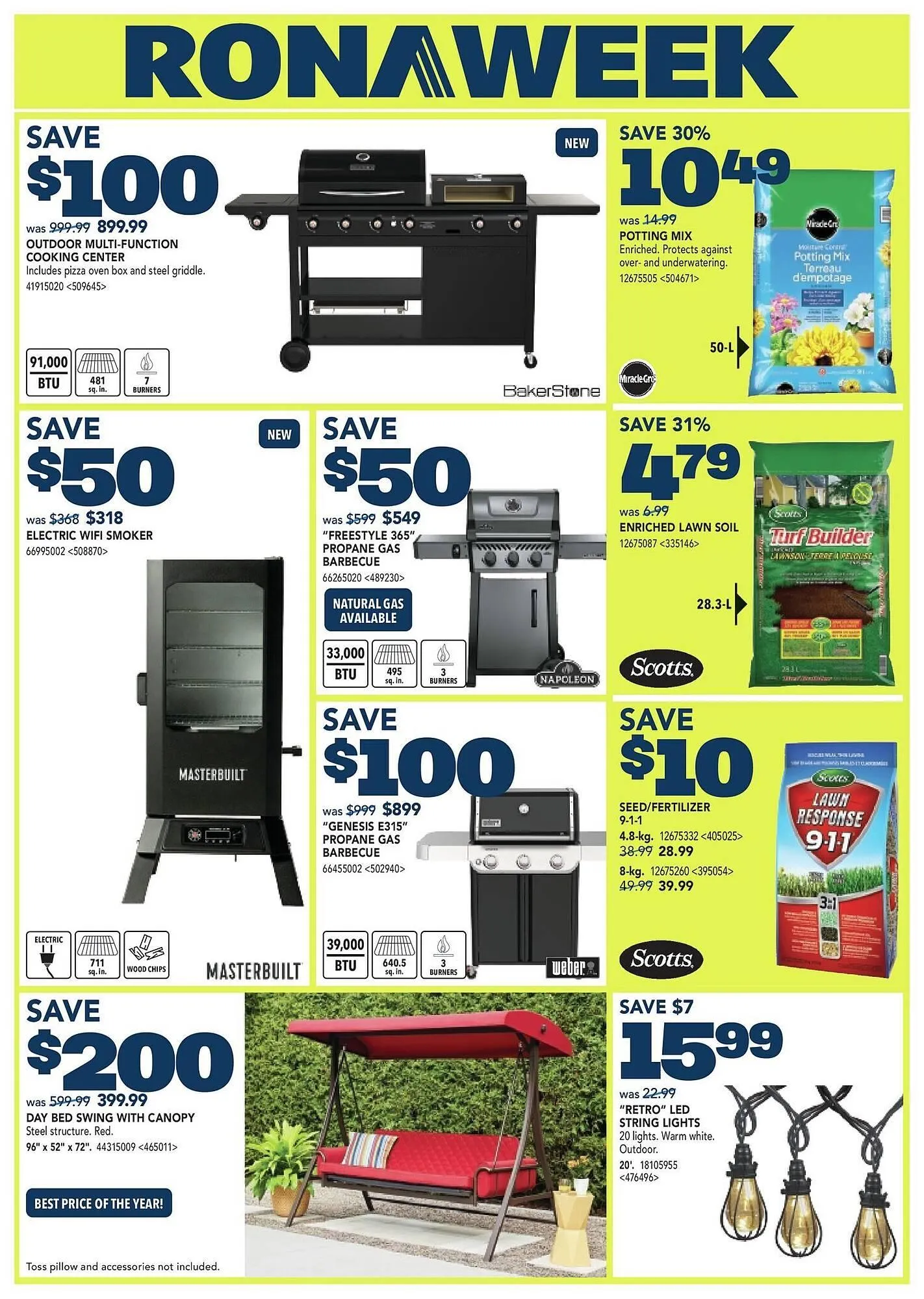 RONA flyer from April 11 to May 2 2025 - flyer page 3