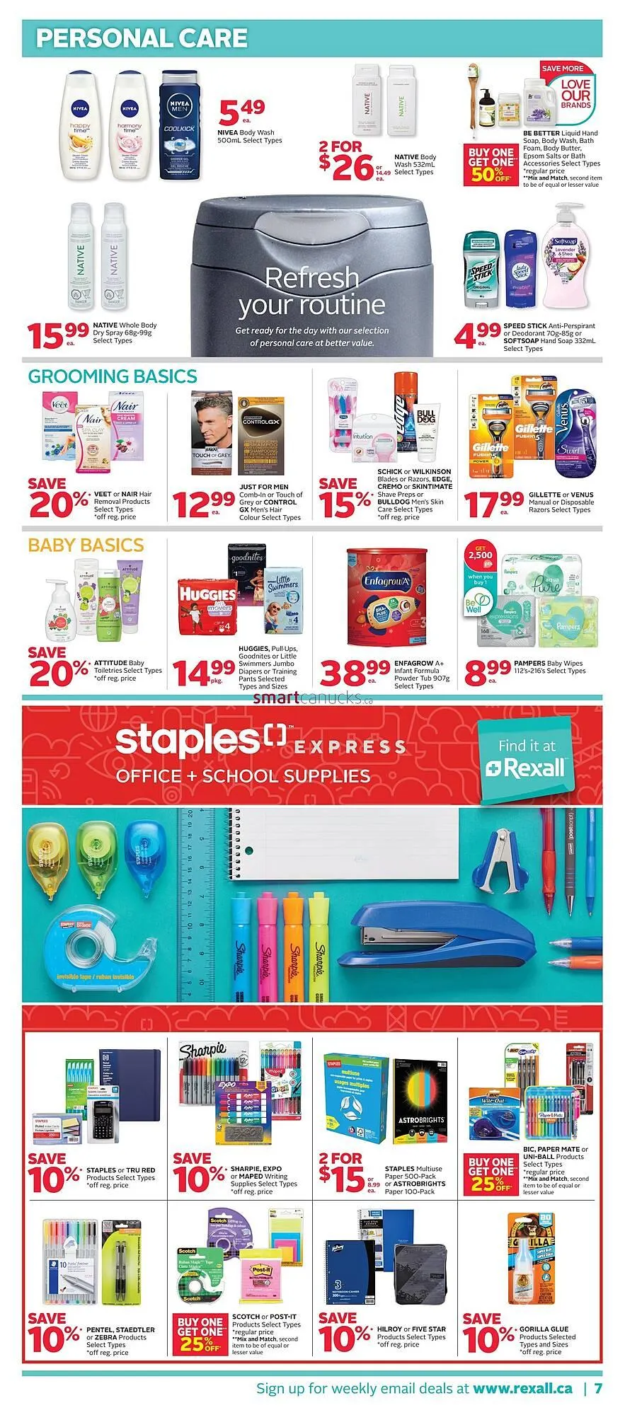 Rexall flyer from August 14 to September 24 2025 - flyer page 14