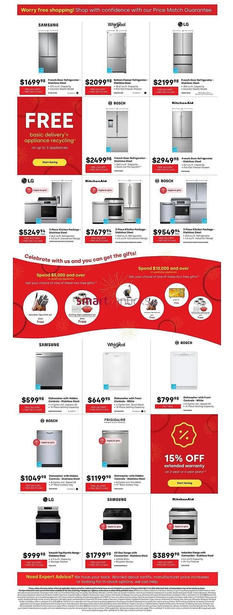 Trail Appliances flyer from April 3 to April 16 2025 - flyer page 3