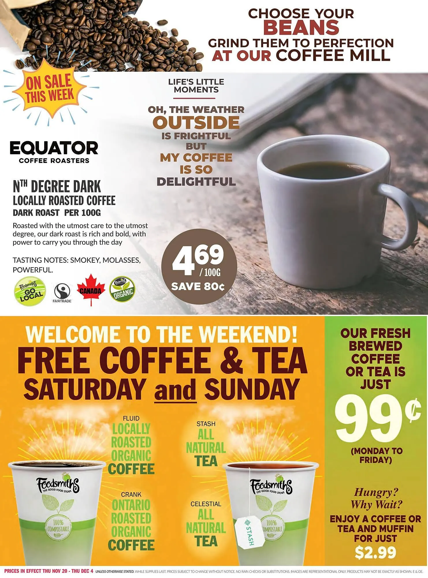 Foodsmiths flyer from November 27 to December 3 2025 - flyer page 9