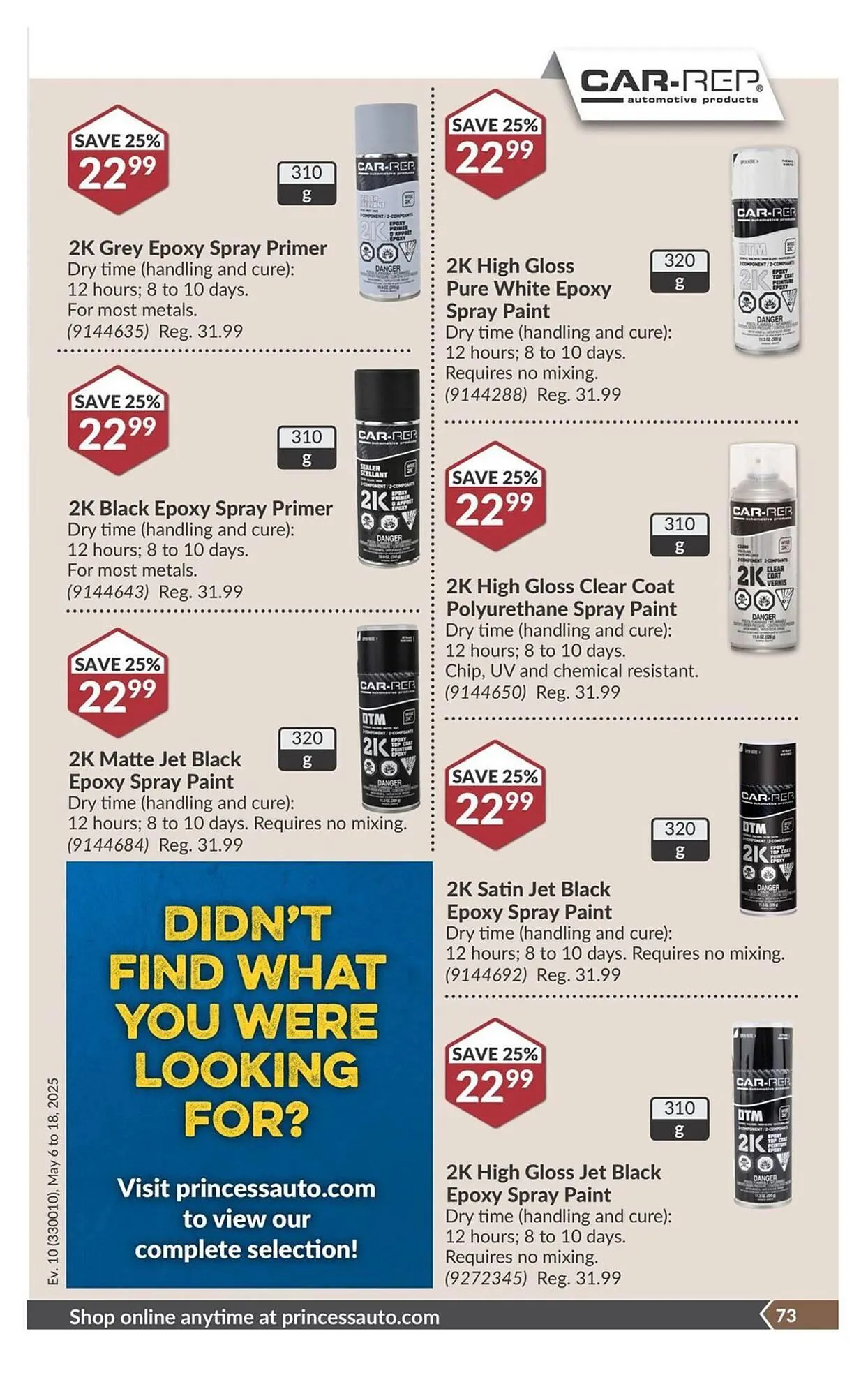 Princess Auto flyer from May 6 to May 18 2025 - flyer page 78