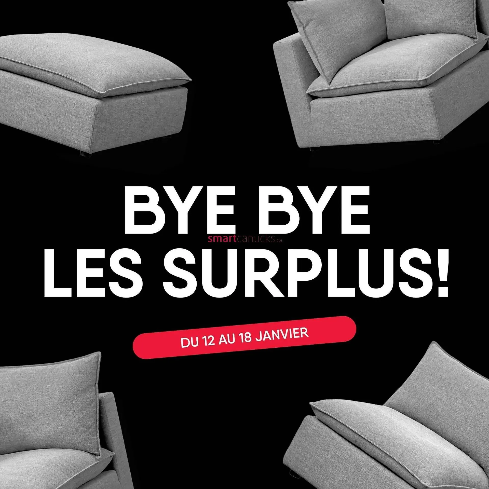 Meubles RD flyer from January 12 to January 18 2026 - flyer page 1