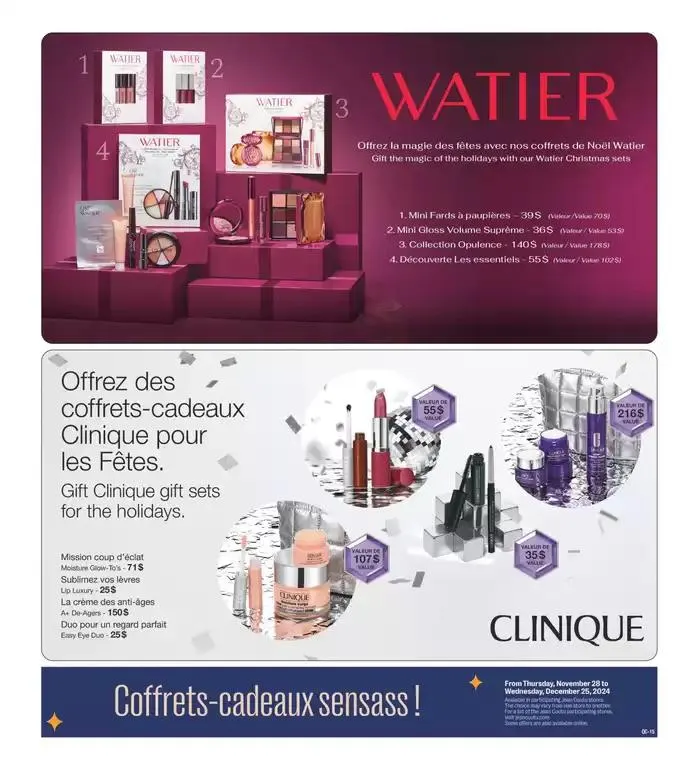Cosmetics Insert from November 28 to December 25 2024 - flyer page 15