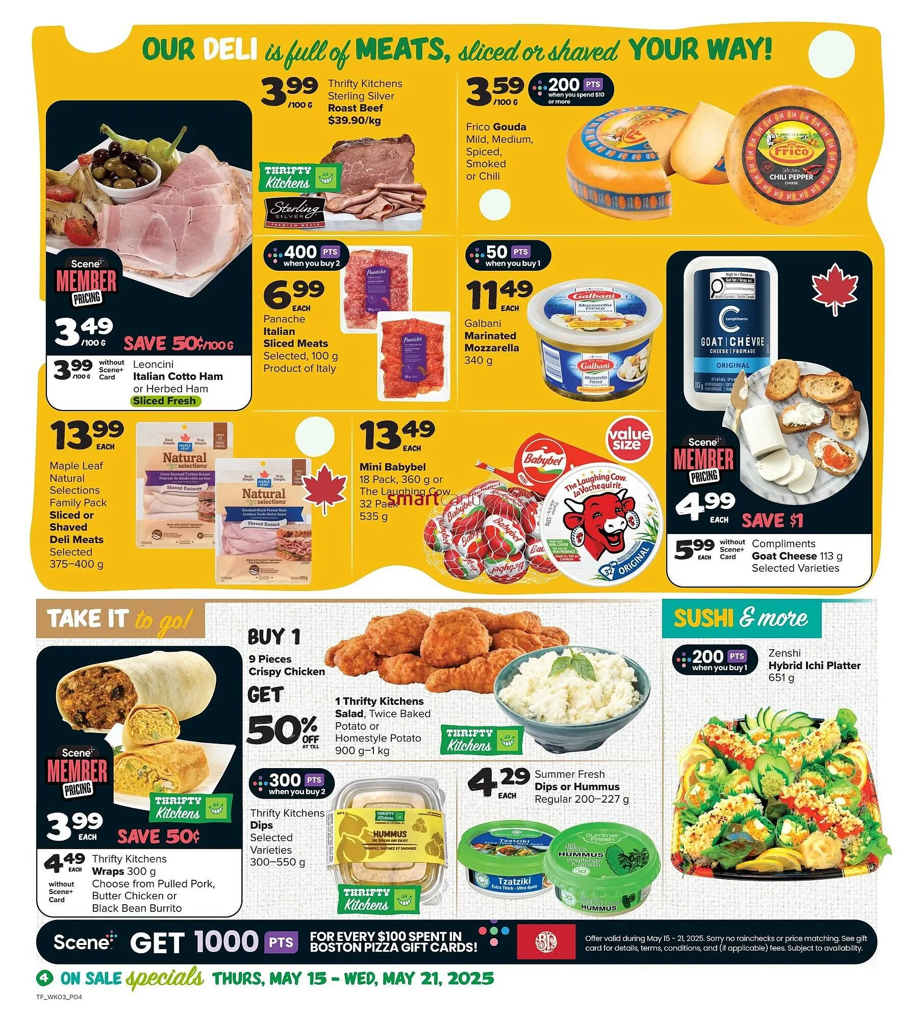 Thrifty Foods flyer from May 15 to May 21 2025 - flyer page 6