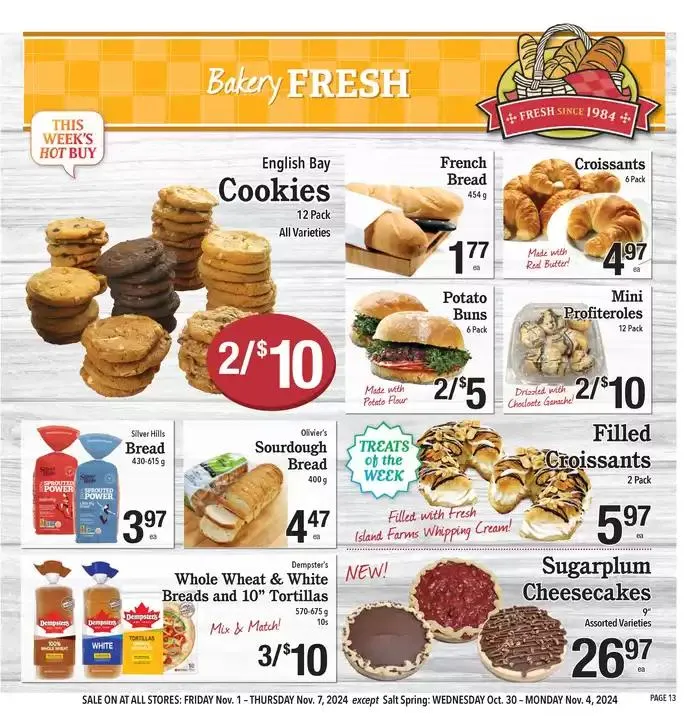 Offers for bargain hunters from October 31 to November 14 2024 - flyer page 13