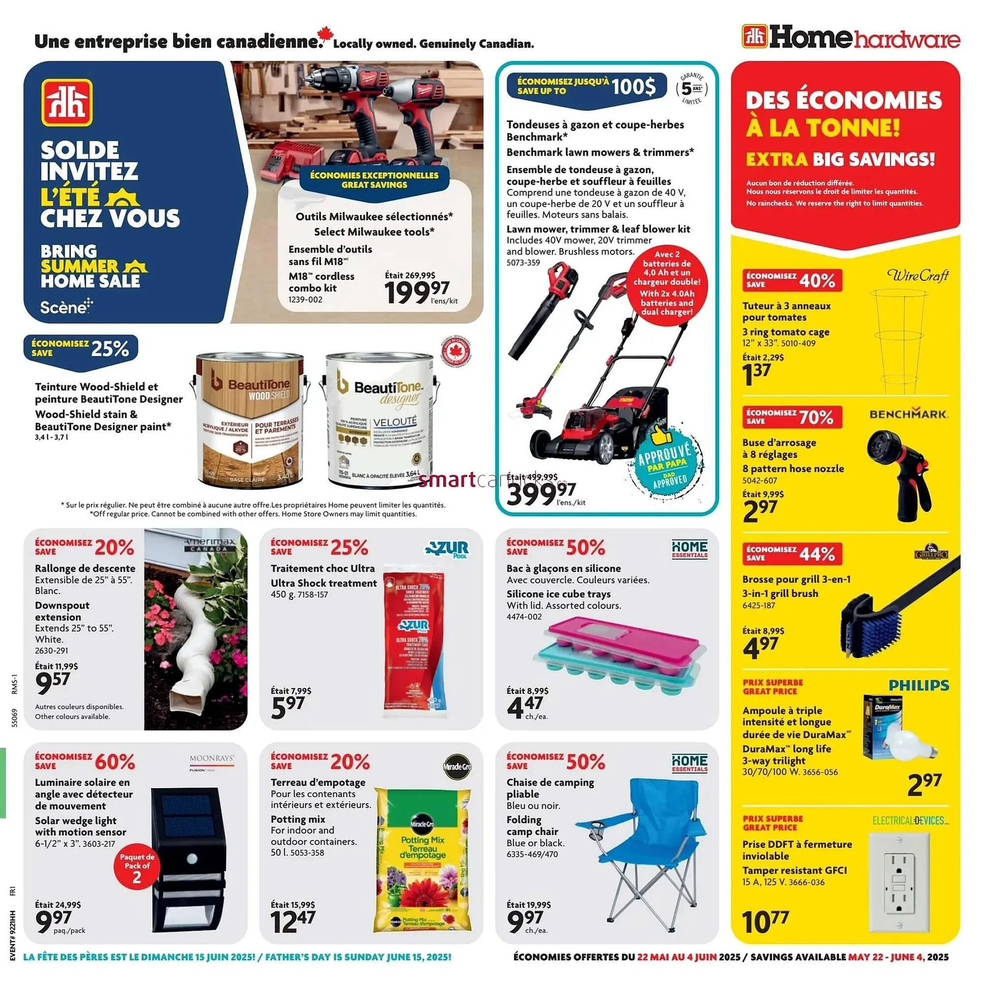 Home Hardware flyer from May 22 to May 28 2025 - flyer page 1