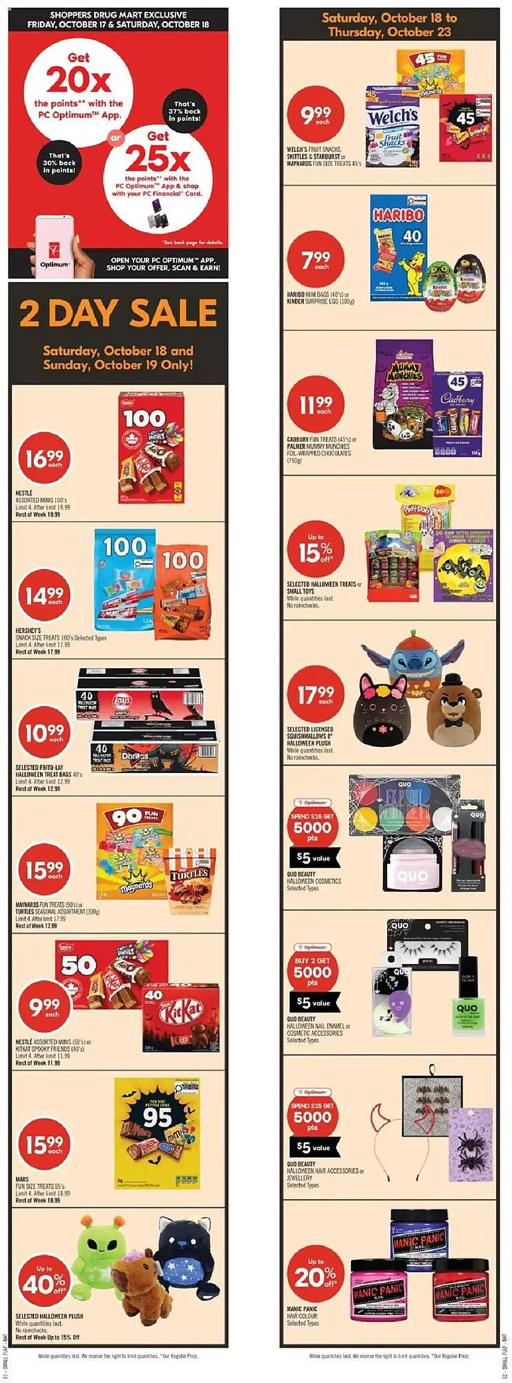 Shoppers Drug Mart flyer from October 18 to October 24 2025 - flyer page 2