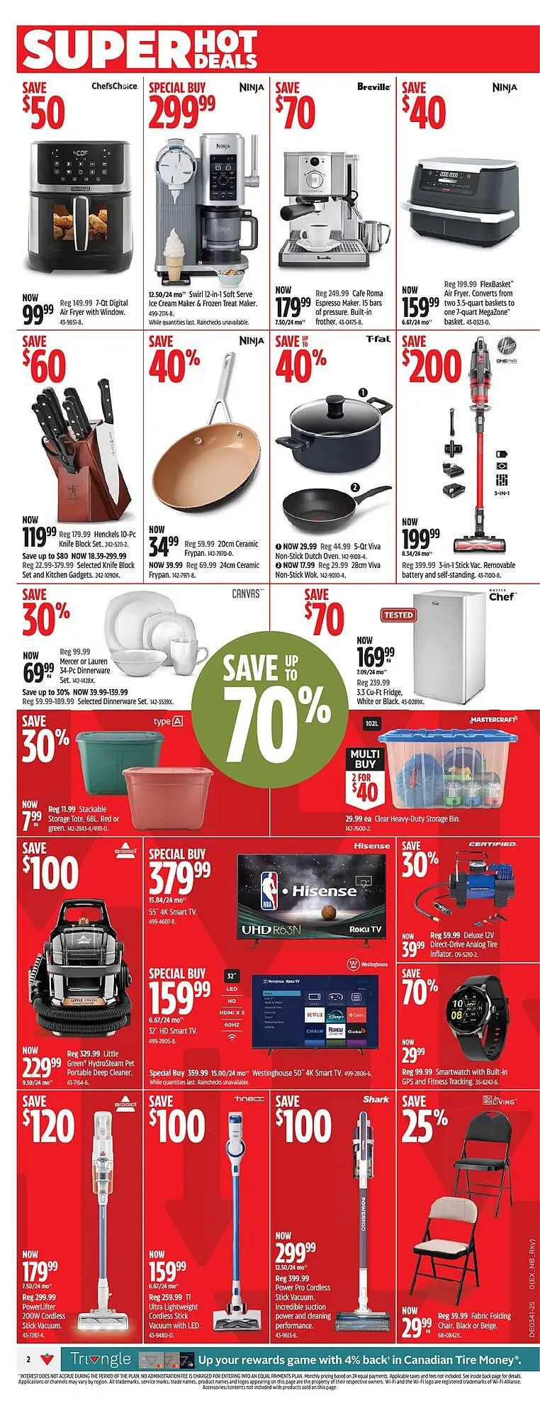 Canadian Tire flyer from October 2 to October 8 2025 - flyer page 2