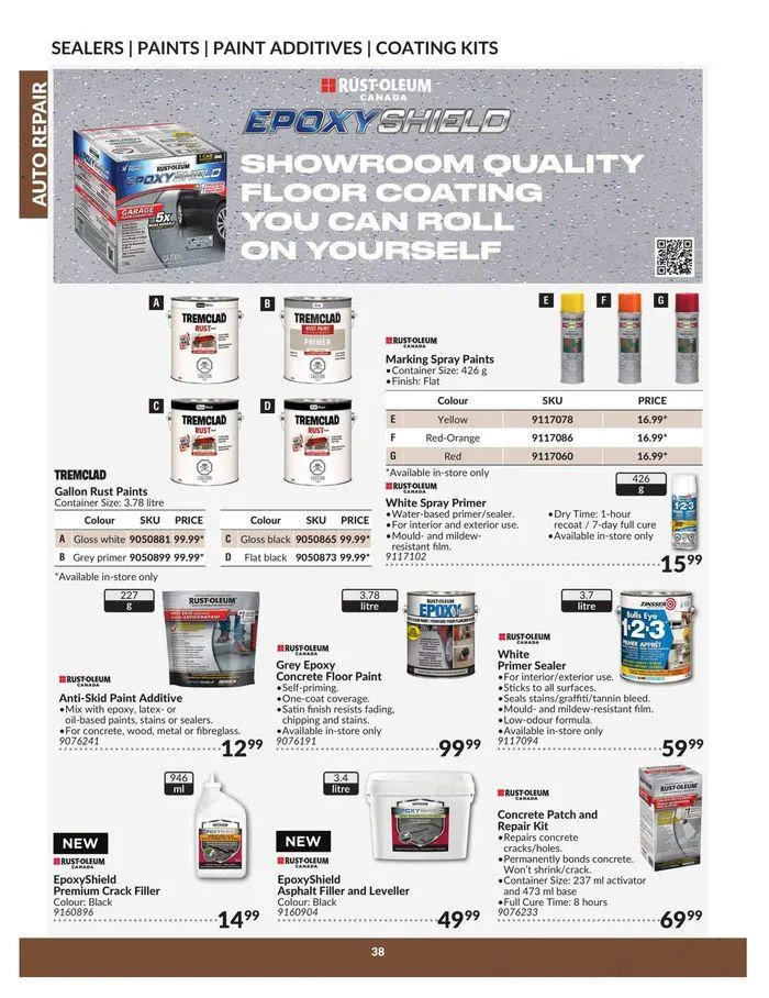Auto Repair Catalogue from April 23 to April 22 2025 - flyer page 38