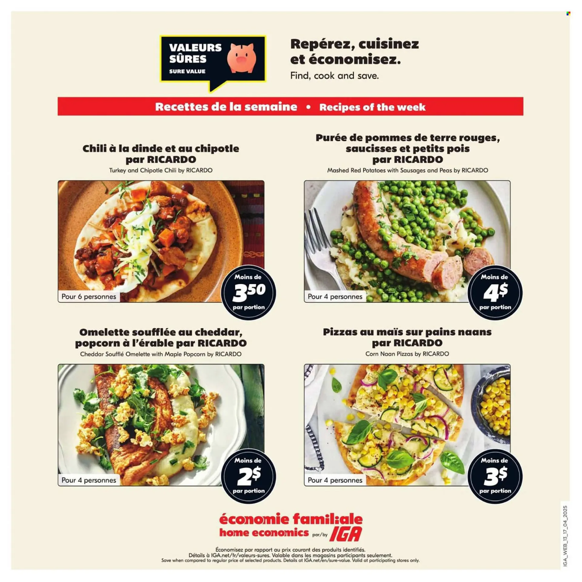 IGA flyer from April 17 to April 23 2025 - flyer page 37