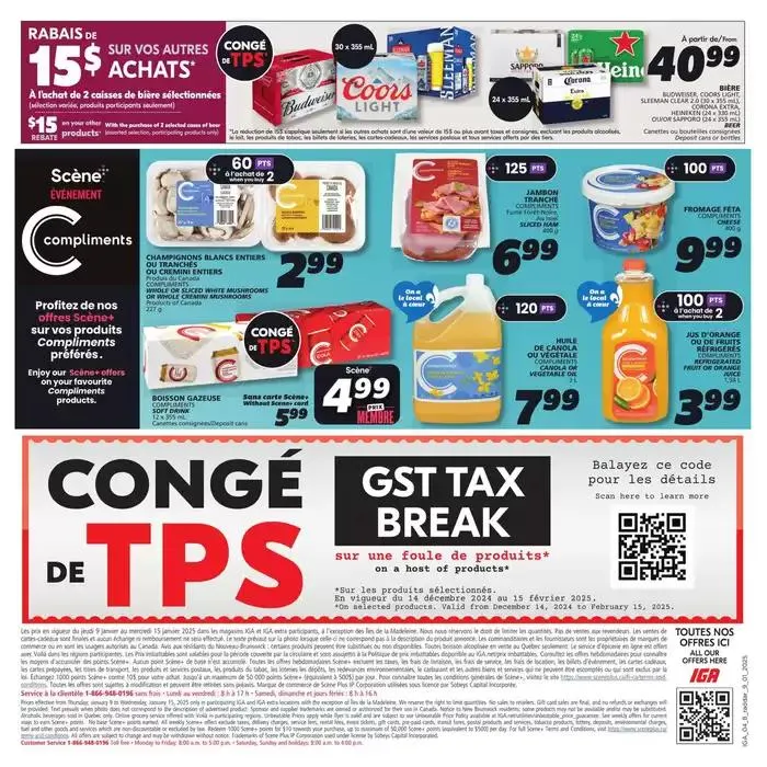 Quebec from January 9 to January 15 2025 - flyer page 3