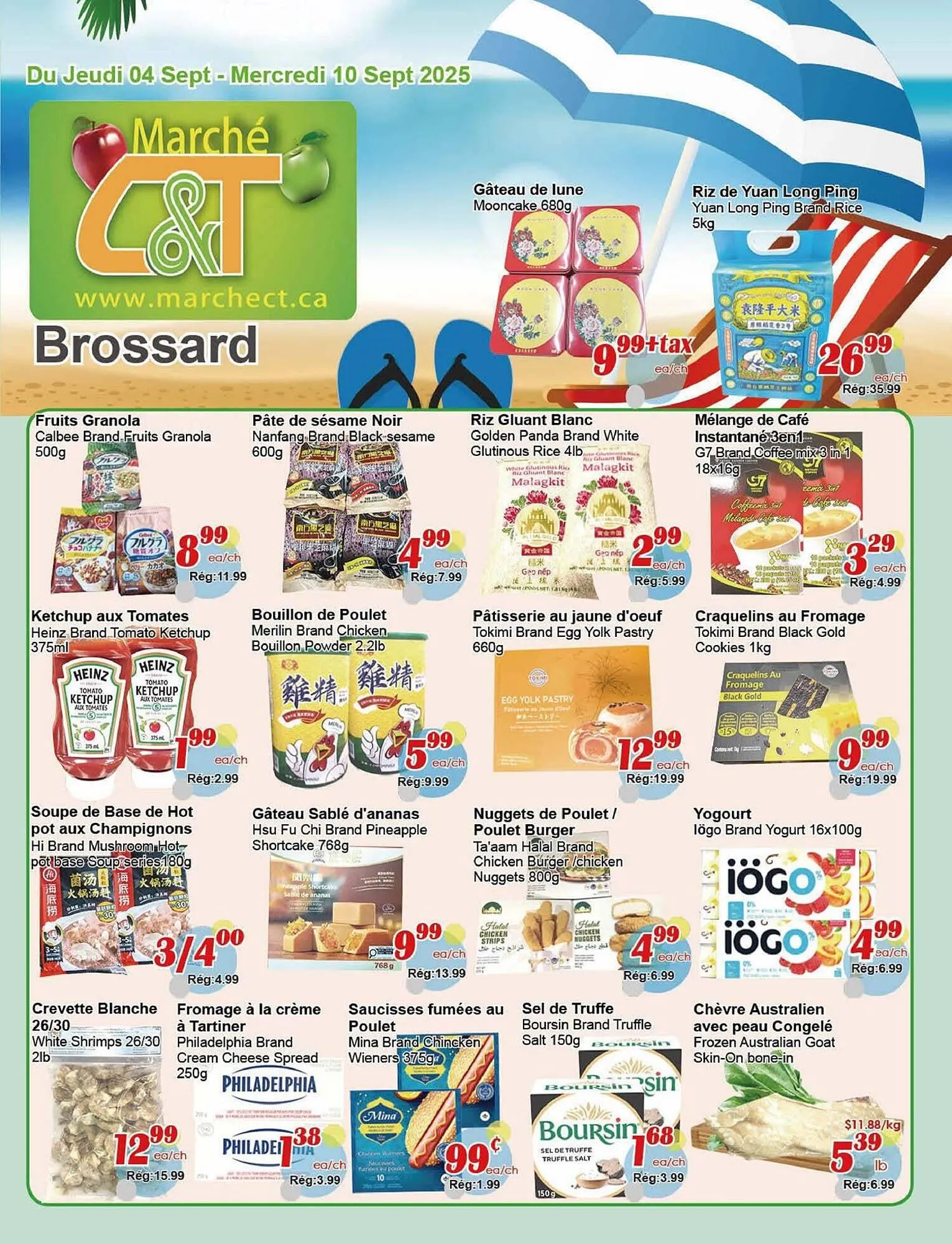 Marche C&T flyer from September 3 to September 10 2025 - flyer page 1