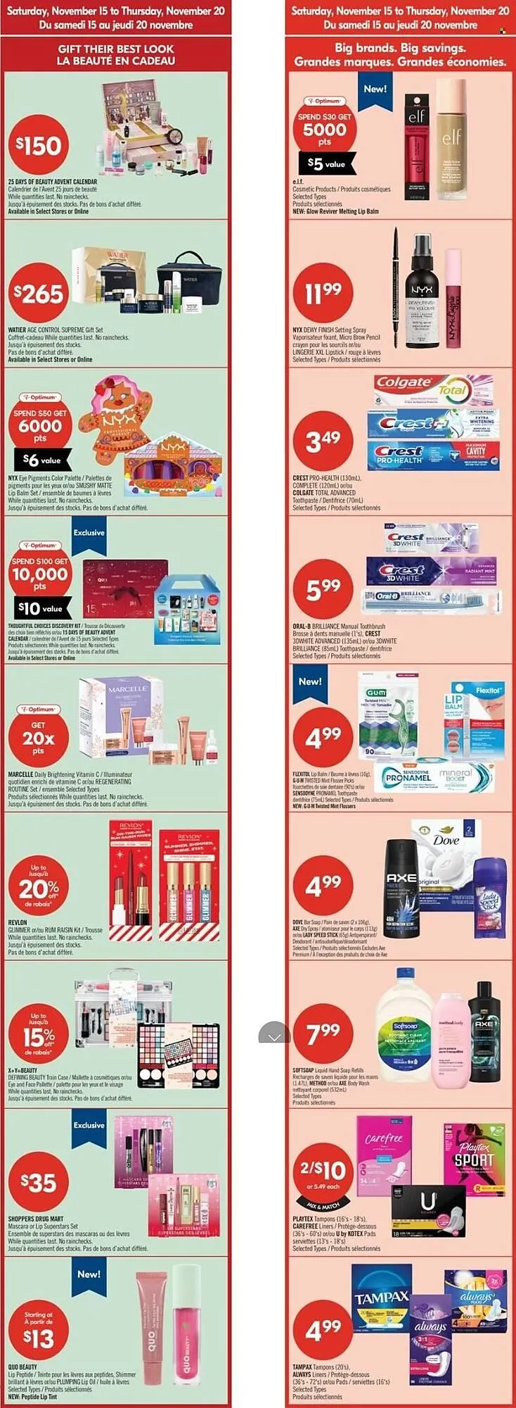 Shoppers Drug Mart flyer from November 14 to November 20 2025 - flyer page 3