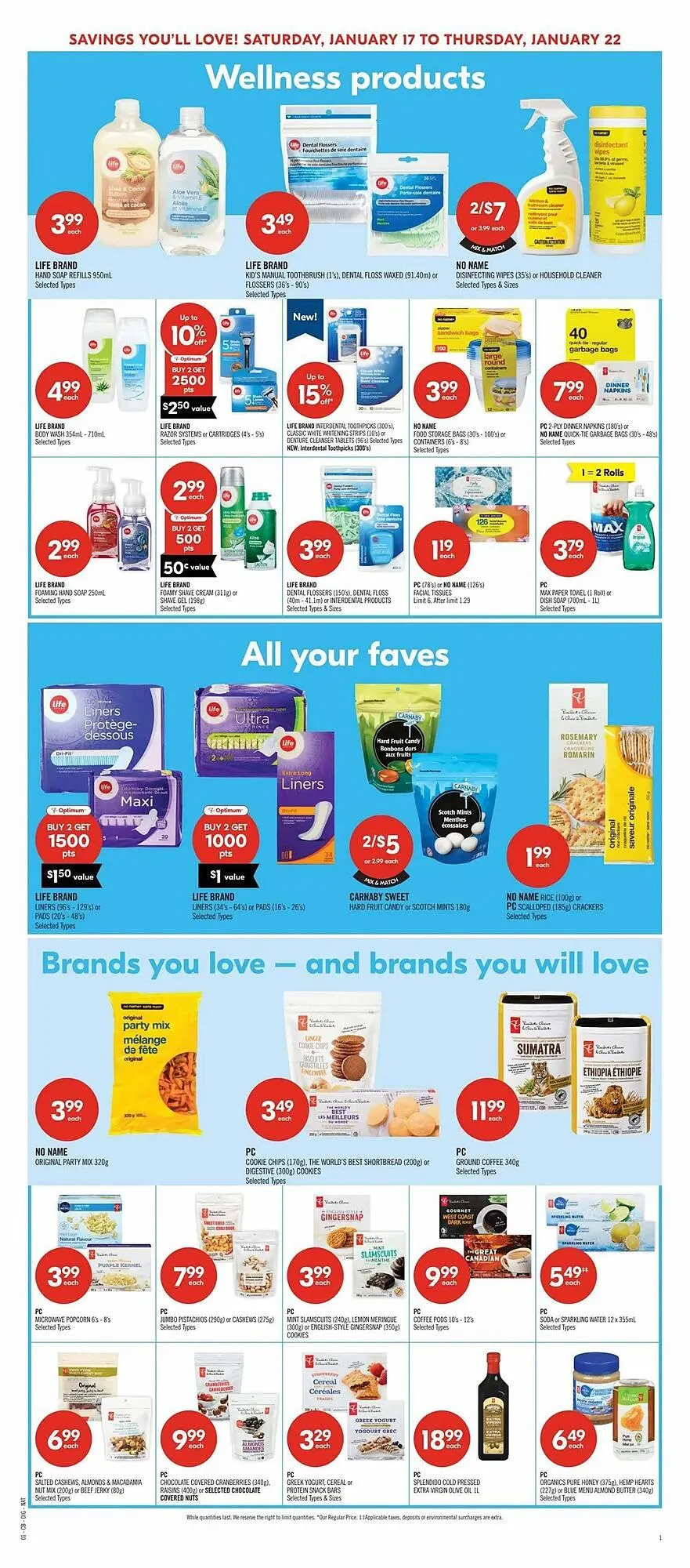 Shoppers Drug Mart flyer from January 15 to January 22 2026 - flyer page 14