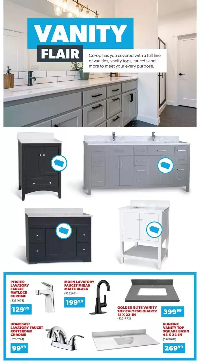 Do It With Co-op: Kitchen and Bath from January 2 to February 12 2025 - flyer page 9