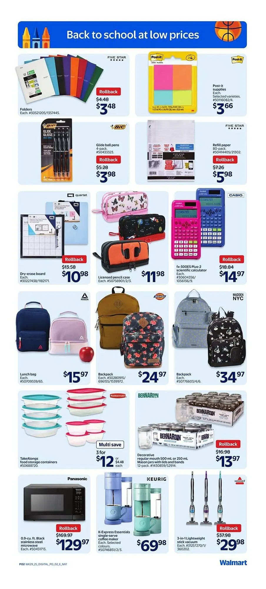 Walmart flyer from August 14 to August 20 2025 - flyer page 11