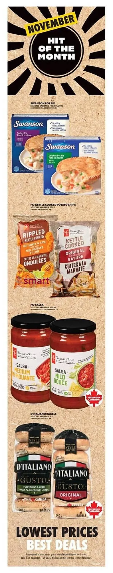 Real Canadian Superstore flyer from November 6 to November 19 2025 - flyer page 1