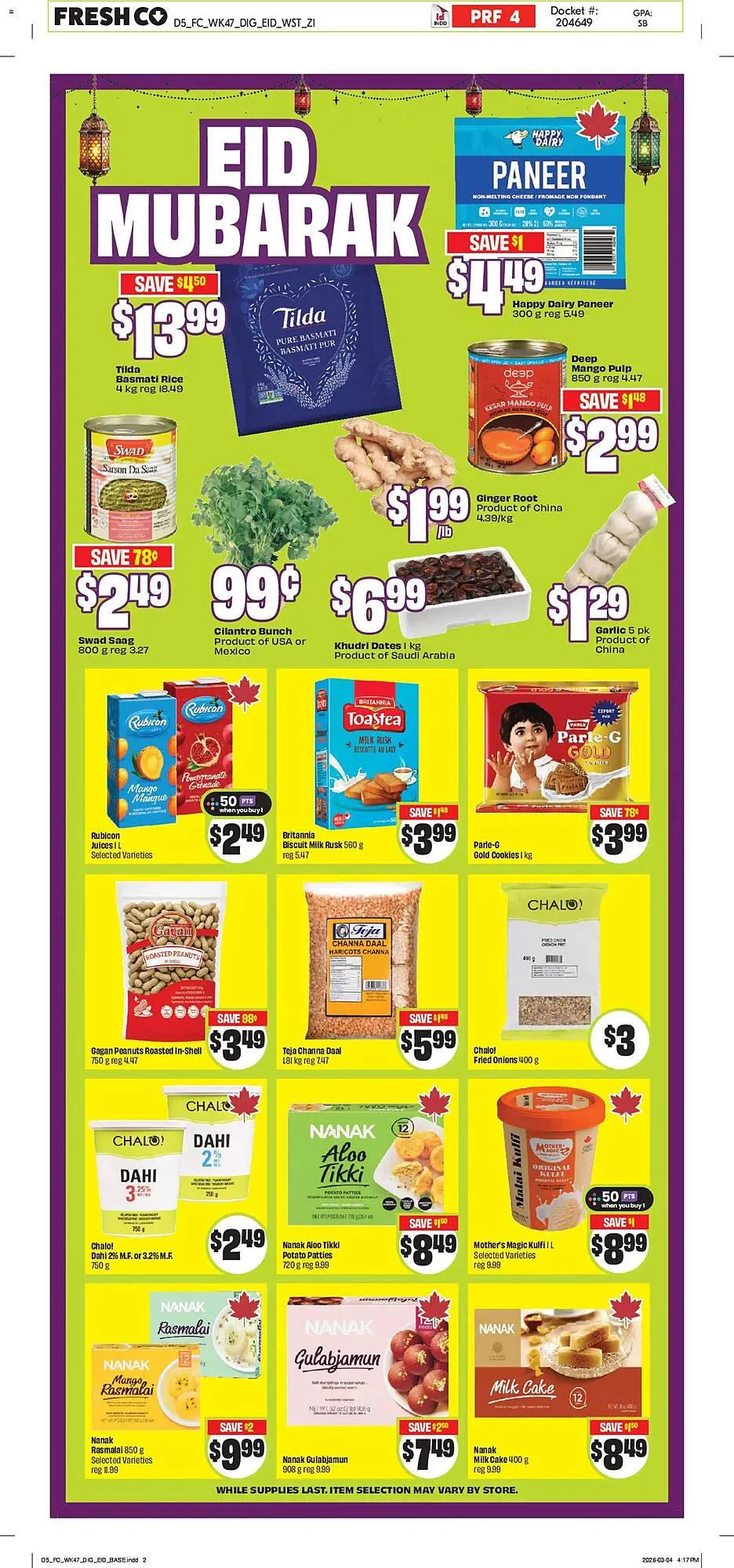 FreshCo flyer from March 19 to March 25 2026 - flyer page 9