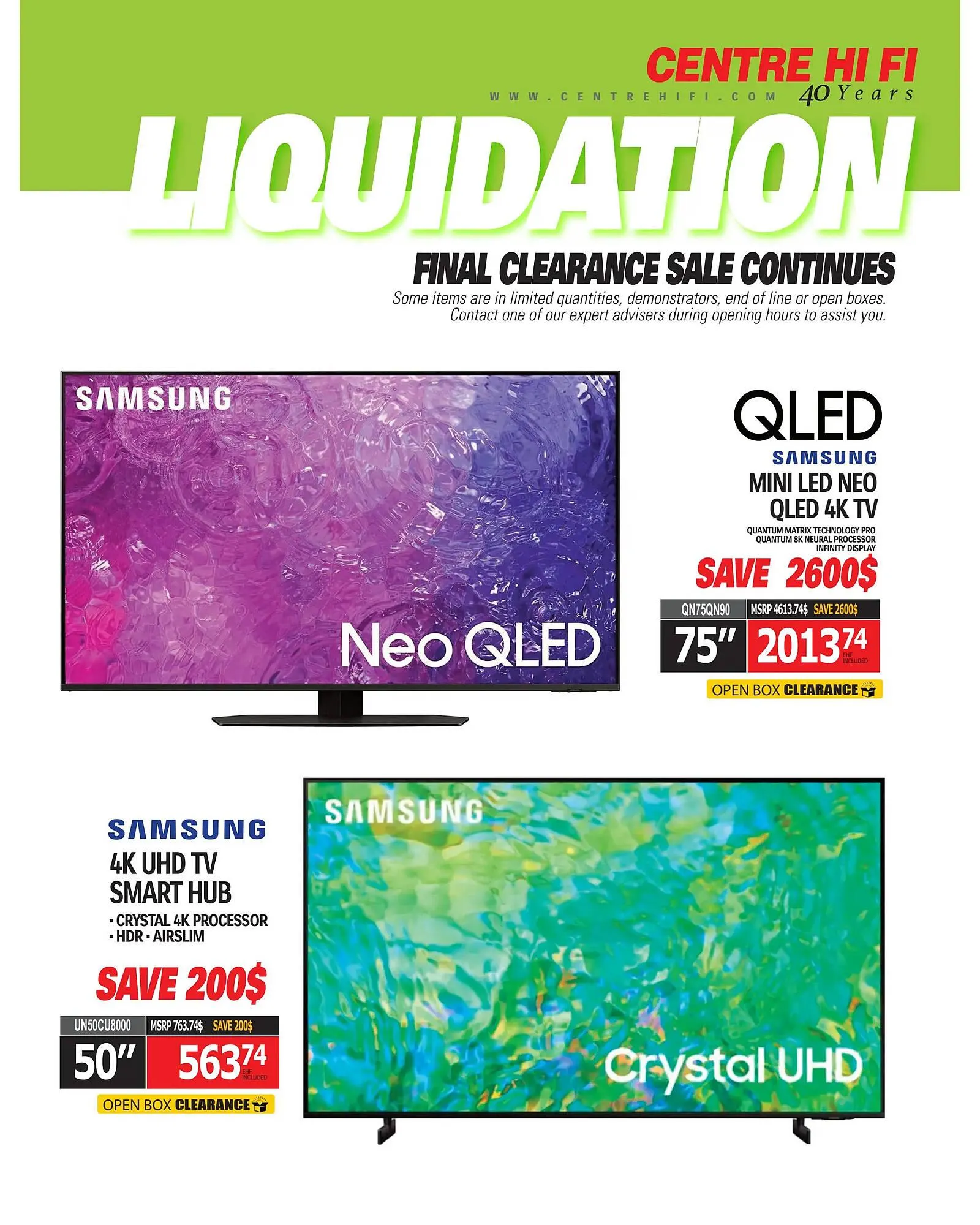 Centre Hi-Fi flyer from July 18 to July 24 2025 - flyer page 68