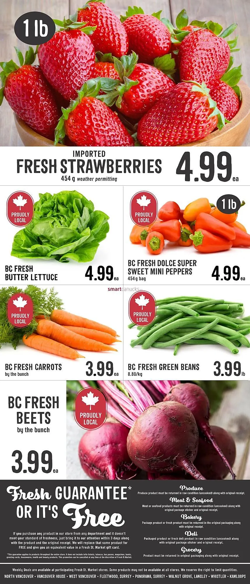 Fresh St Market flyer from July 21 to August 24 2025 - flyer page 4