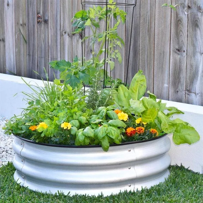 Birdies 700mm Round Tree Surround Raised Garden Kit