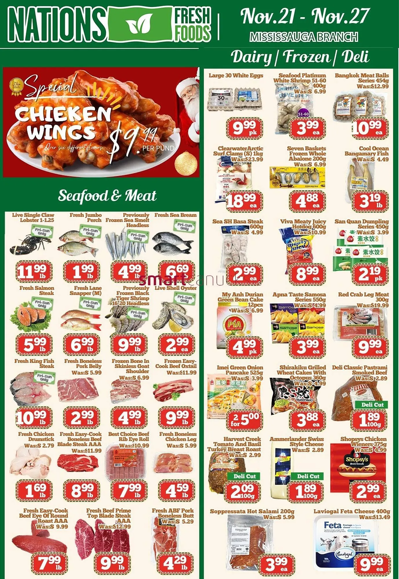 Nations Fresh Foods flyer from November 20 to November 27 2025 - flyer page 1