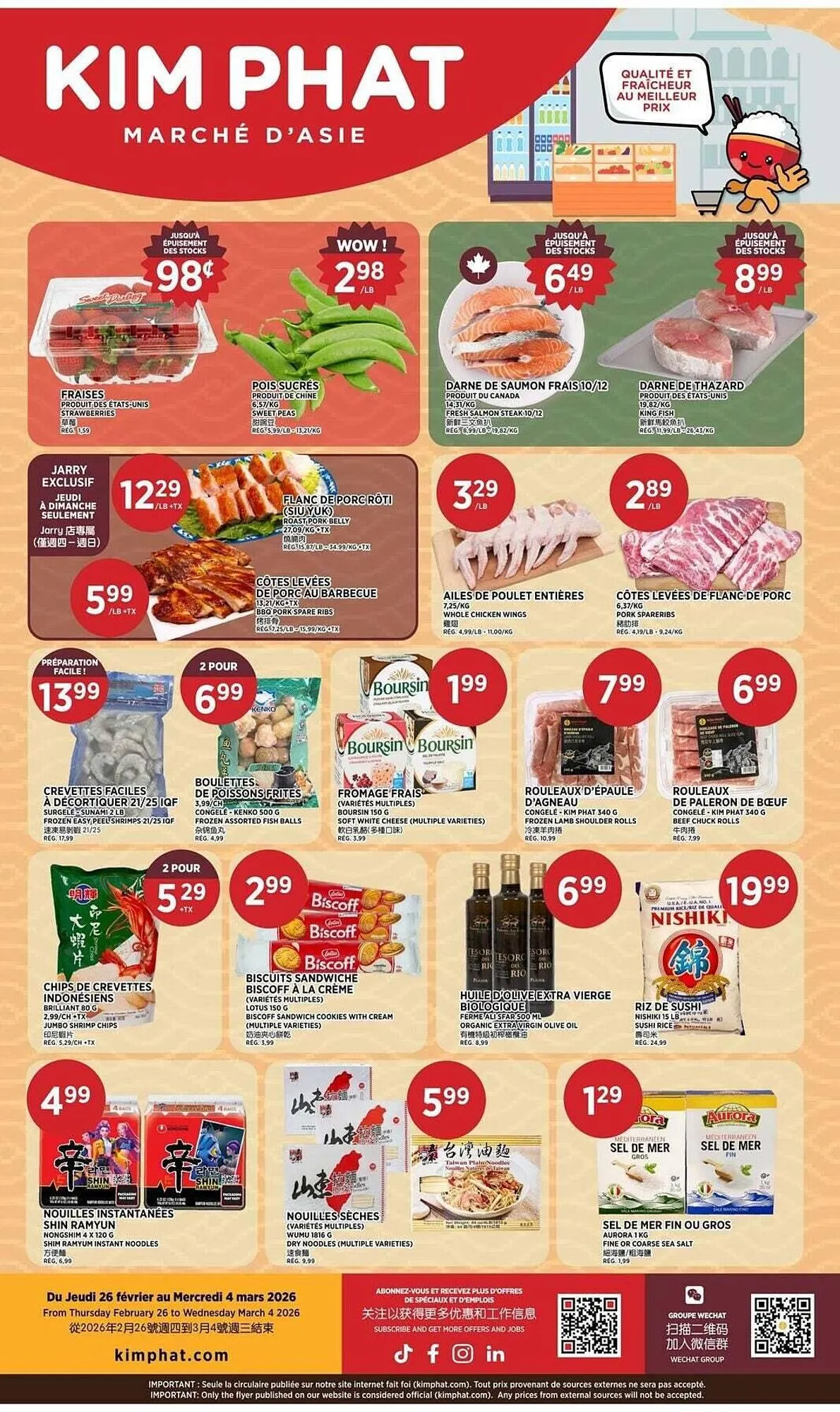 Kim Phat flyer from February 26 to March 5 2026 - flyer page 1