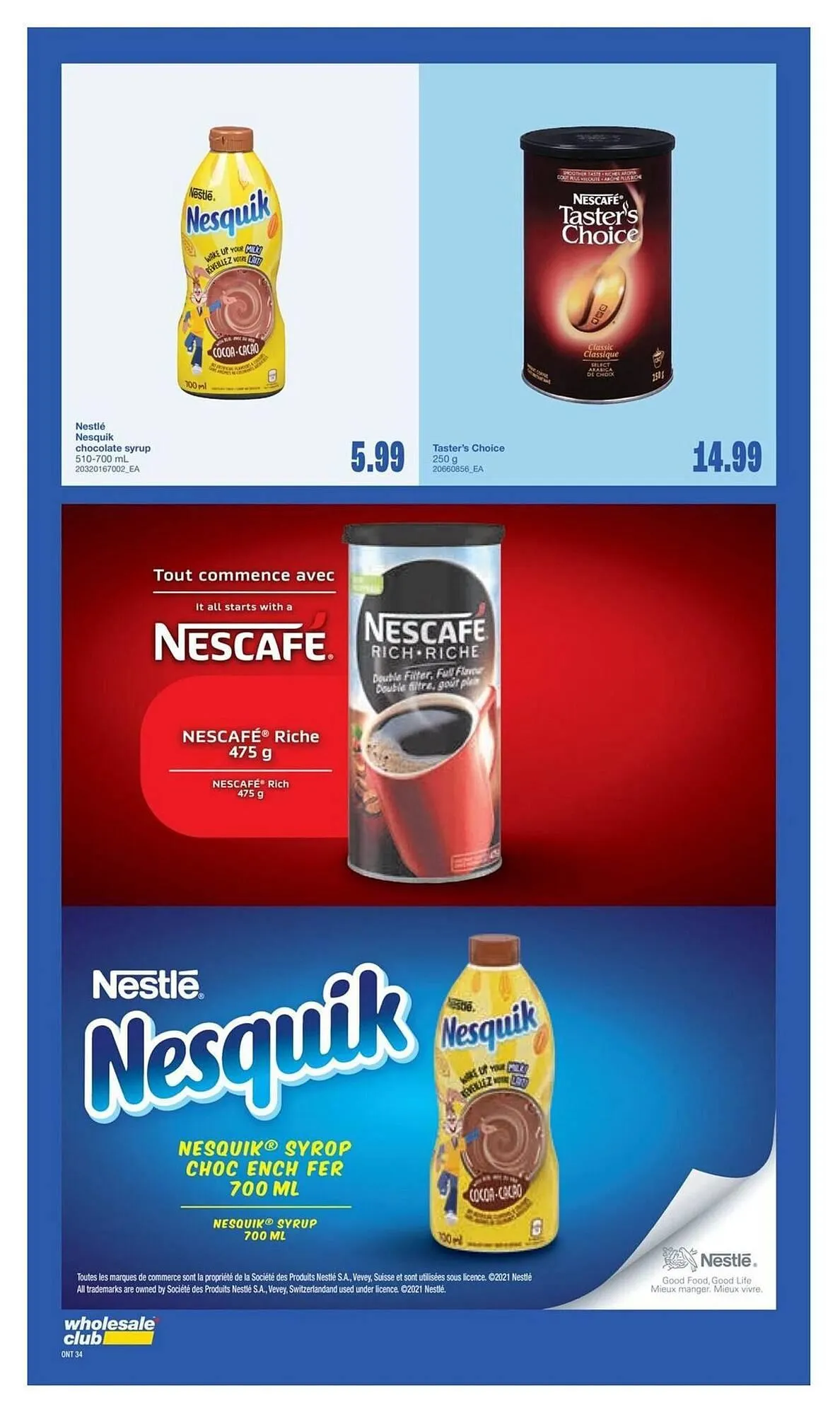 Wholesale Club flyer from July 31 to August 20 2025 - flyer page 39