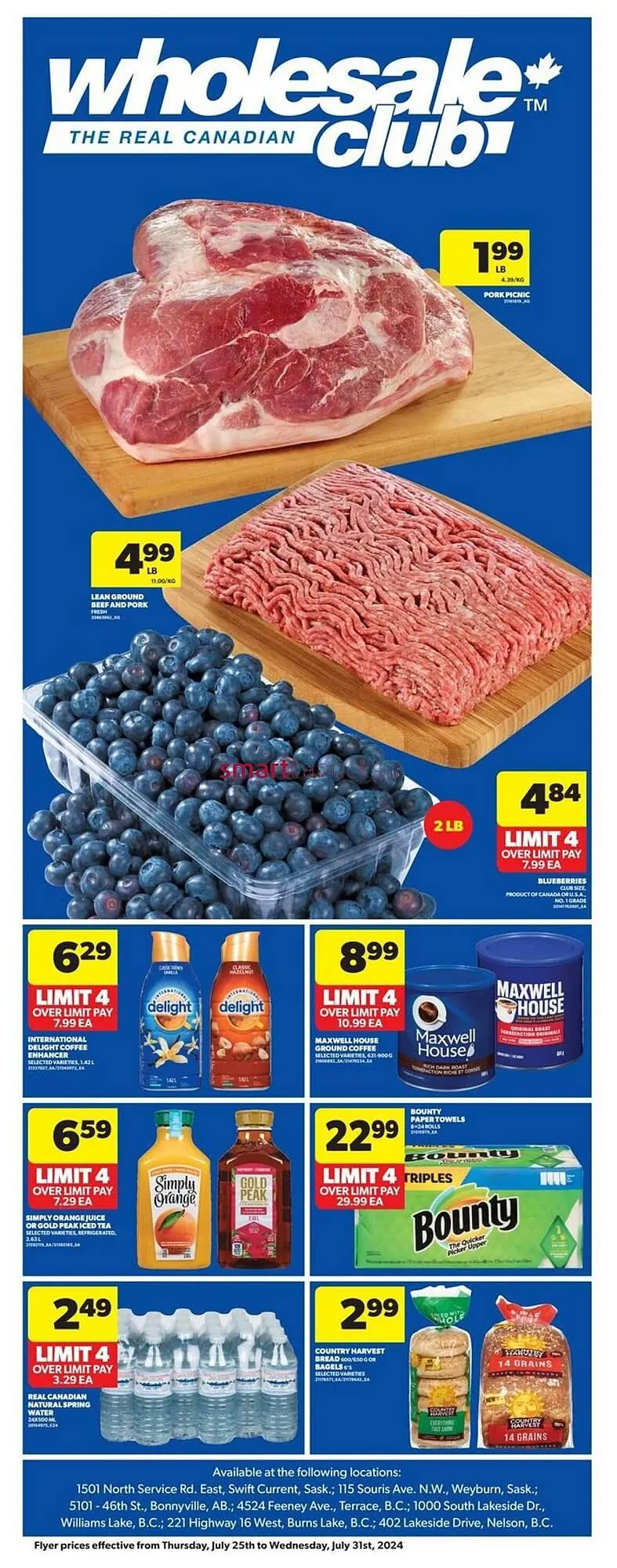 Real Canadian Superstore flyer from July 25 to July 31 2024 - flyer page 1