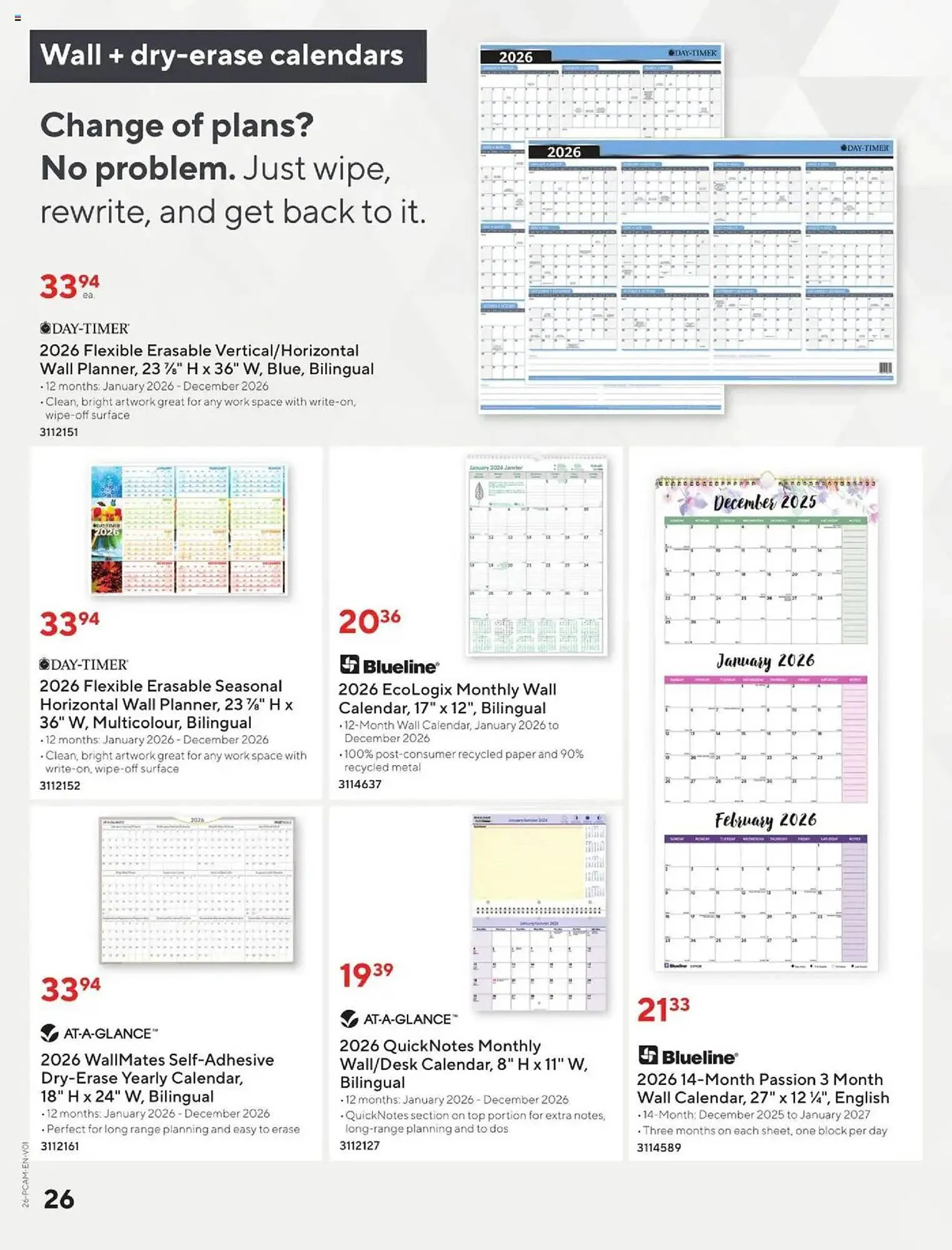 Staples flyer from August 15 to January 31 2026 - flyer page 26