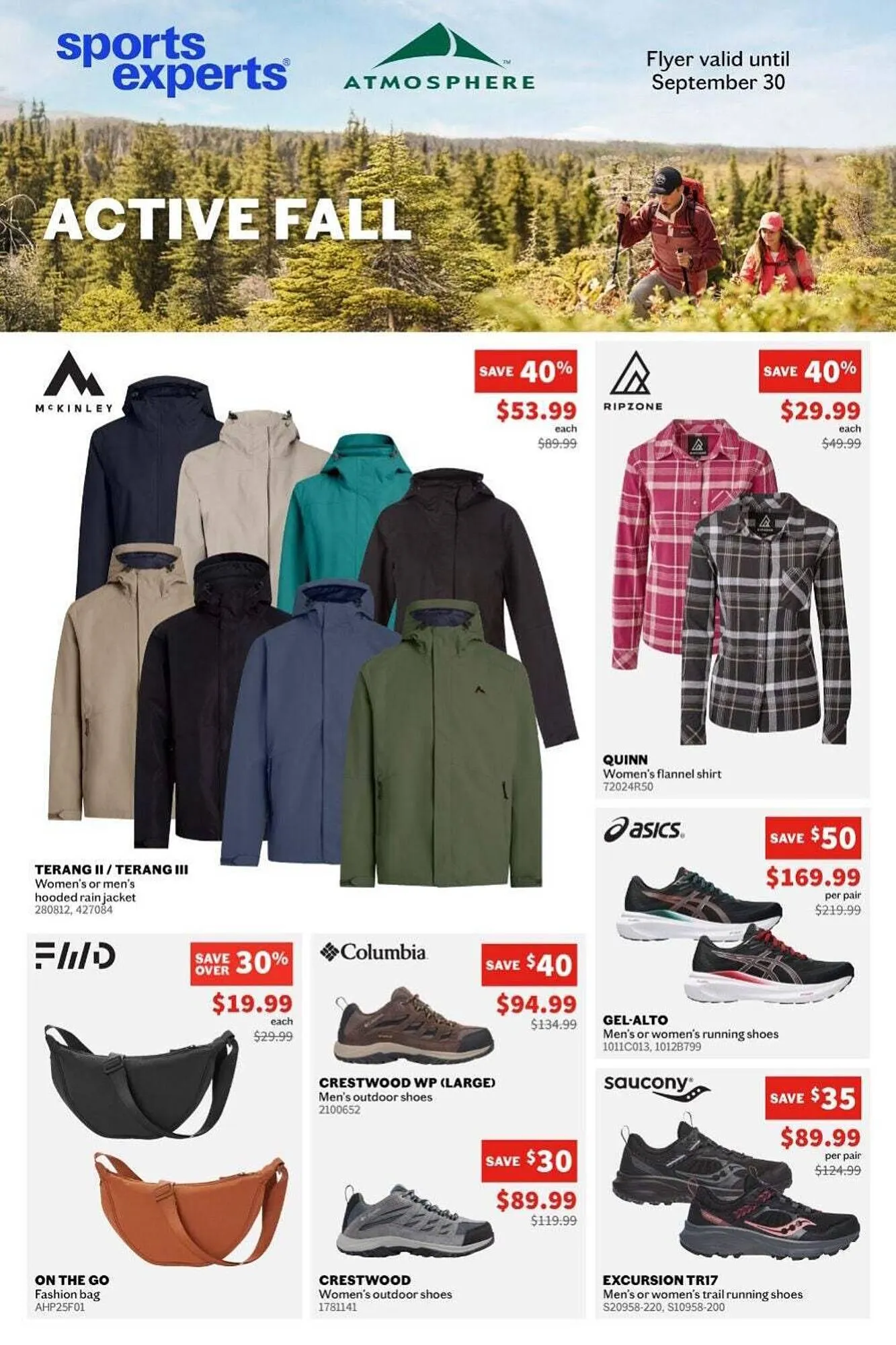 Atmosphere flyer from September 18 to September 25 2025 - flyer page 1