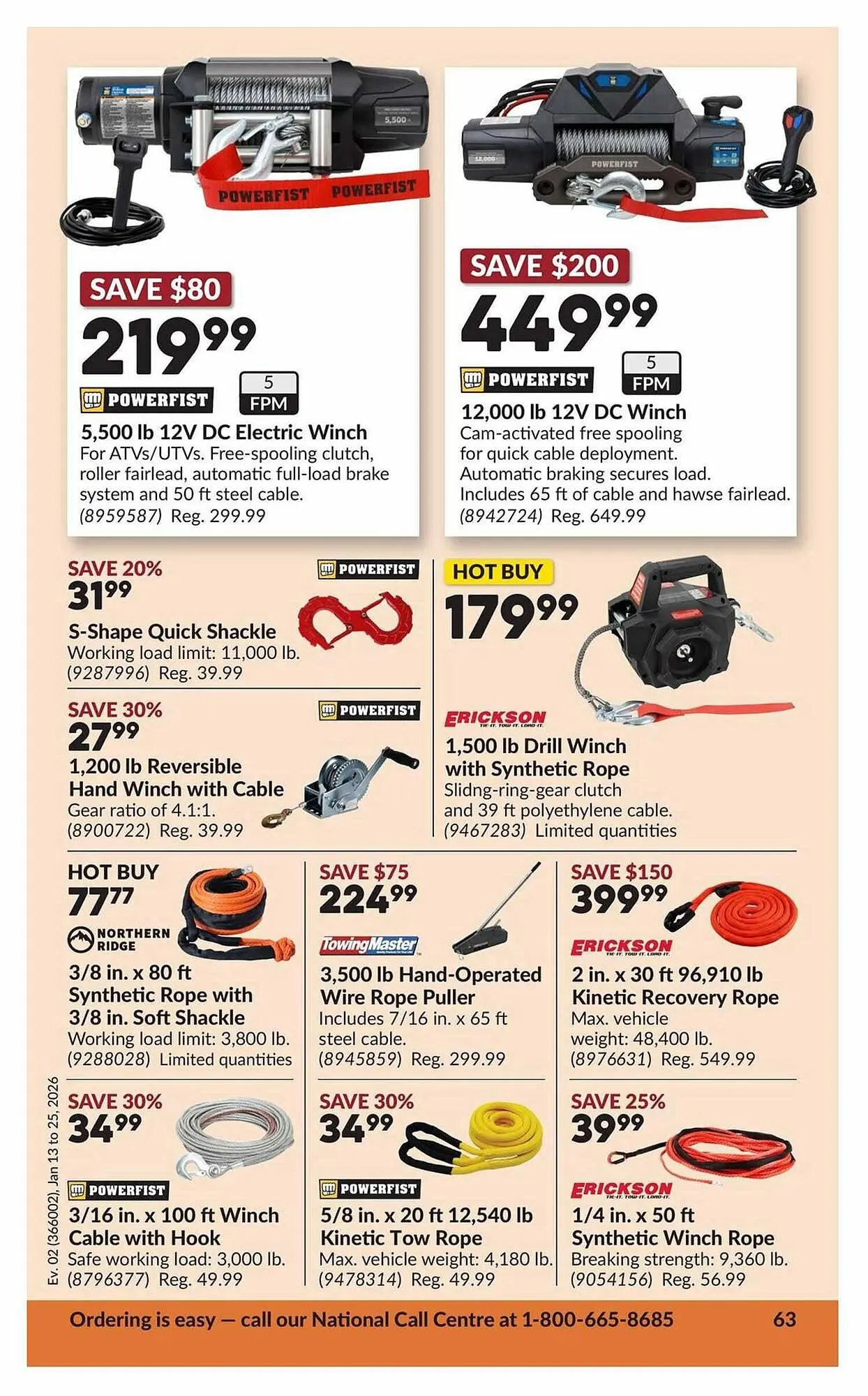 Princess Auto flyer from January 13 to January 26 2026 - flyer page 68