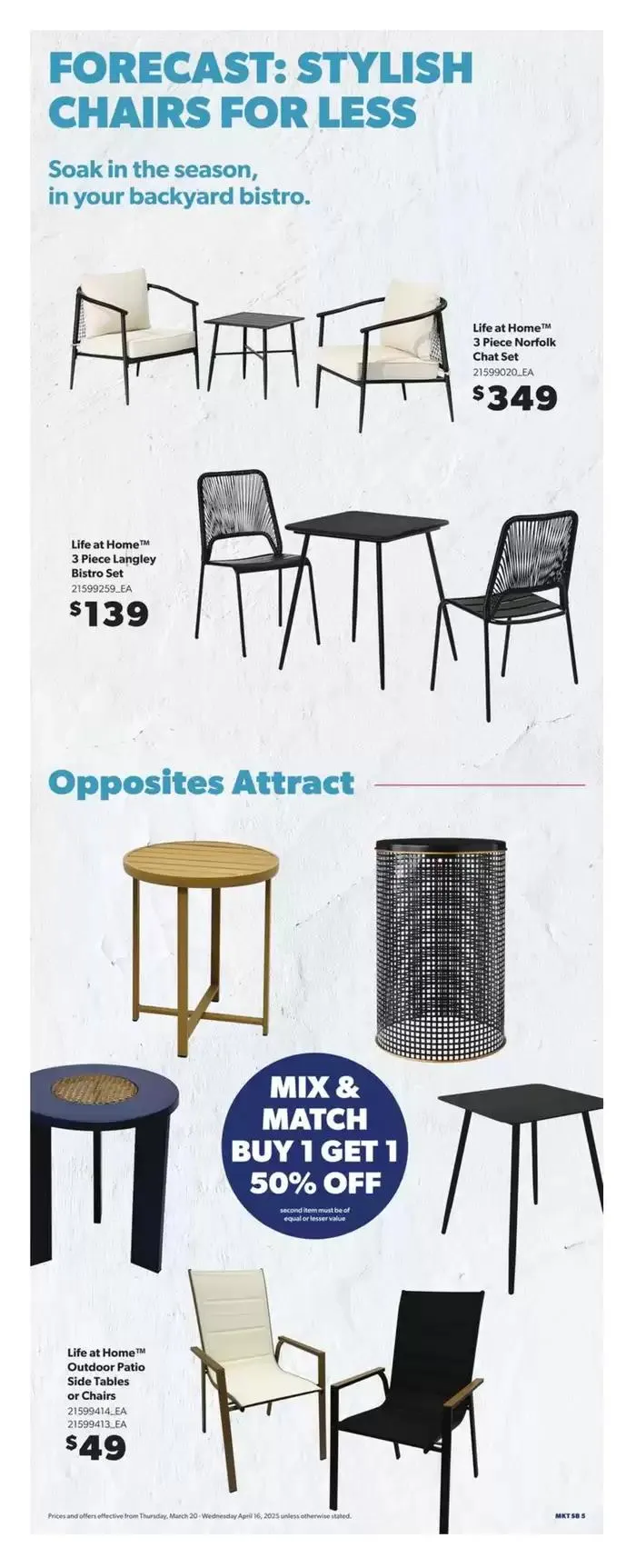 Great discounts on selected products from March 20 to April 16 2025 - flyer page 5