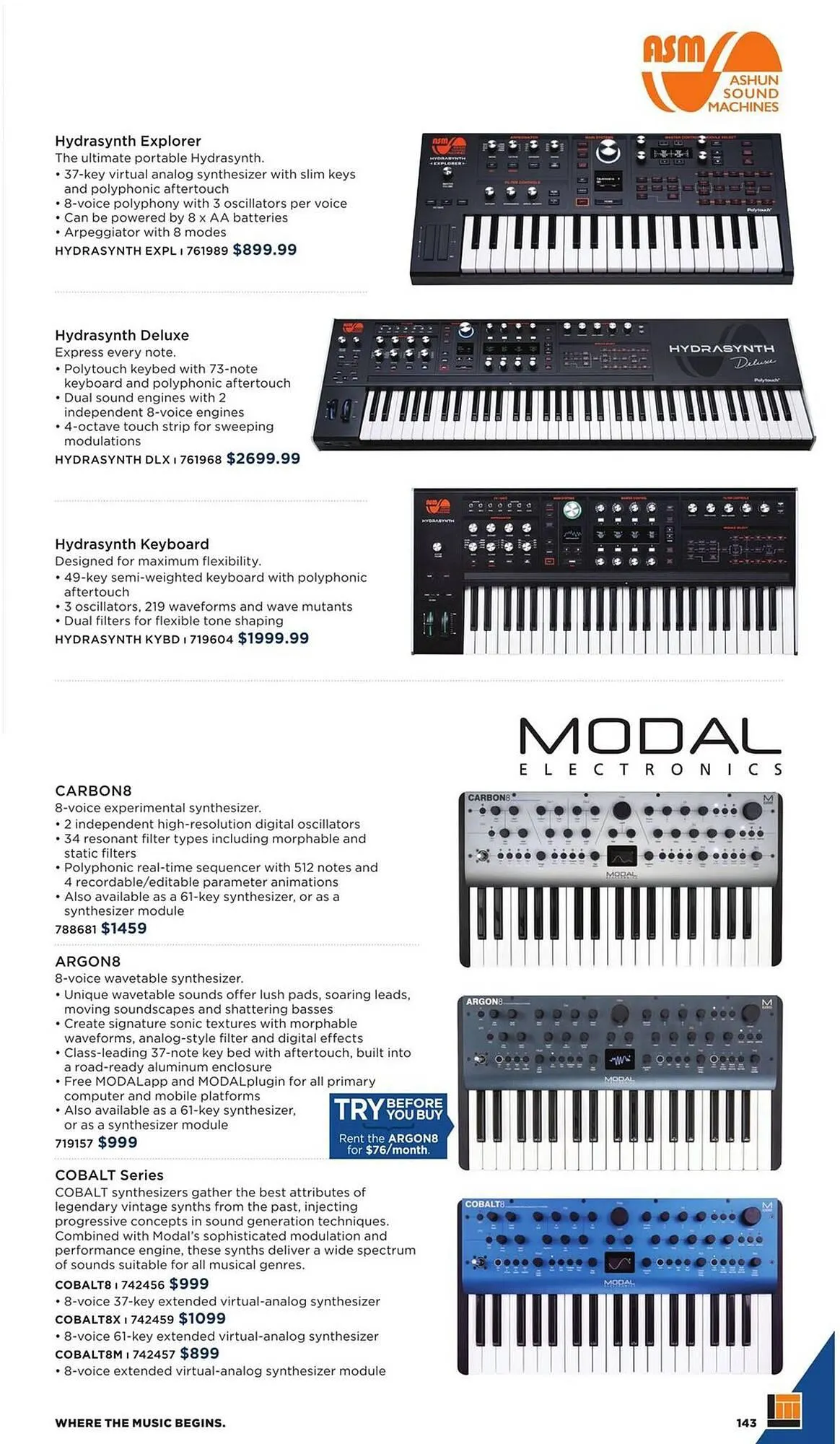 Long & McQuade flyer from October 9 to October 31 2025 - flyer page 143