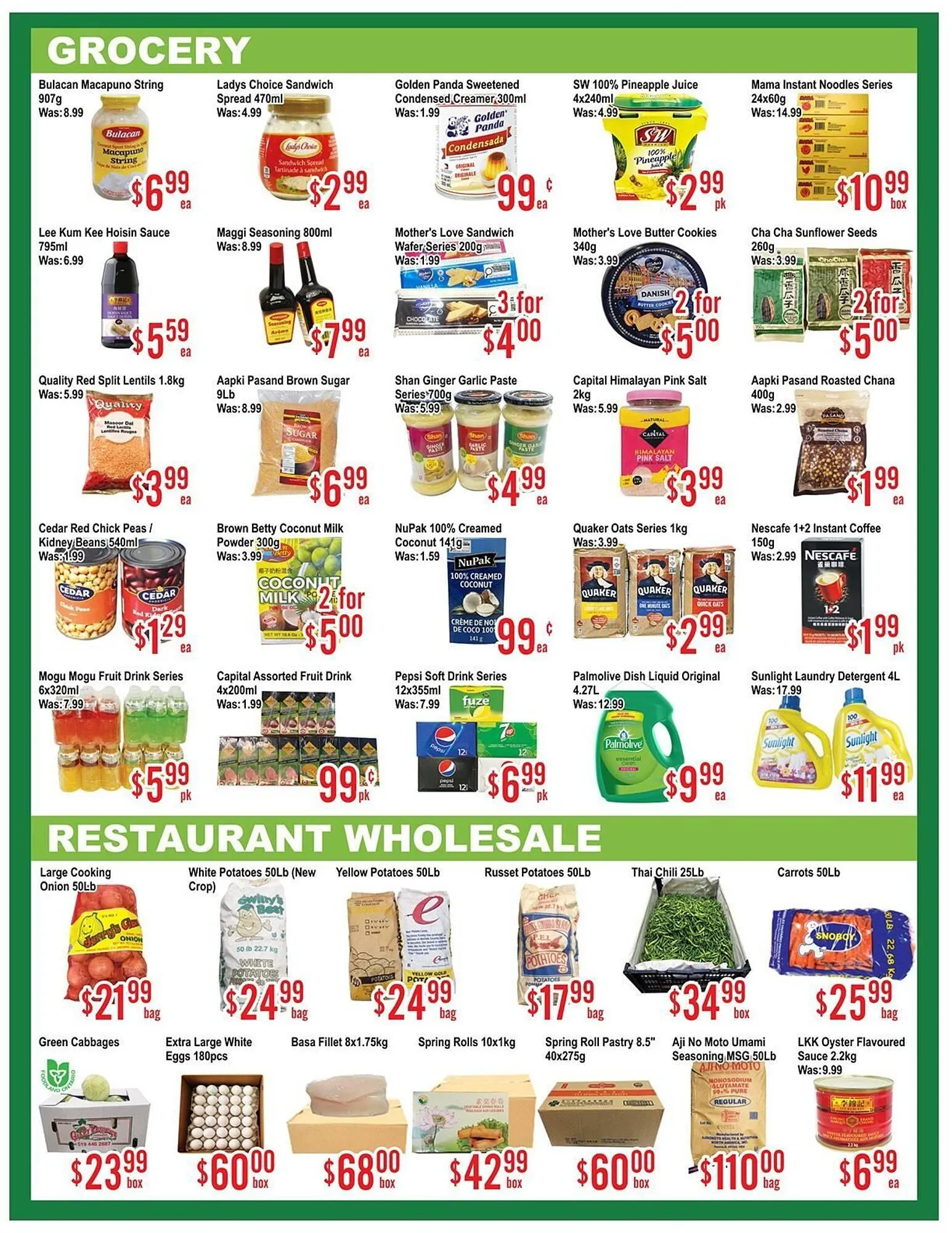 Skyland Foodmart flyer from March 28 to April 4 2025 - flyer page 3