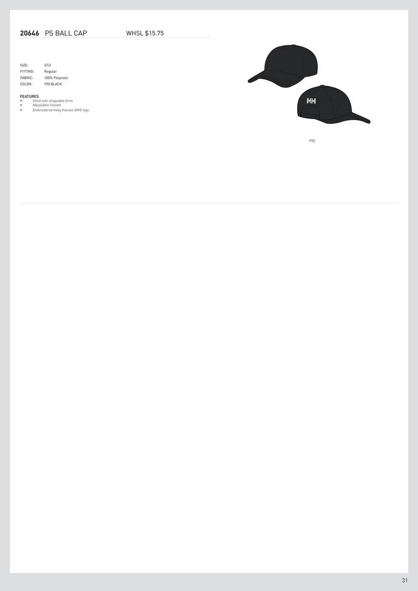 Helly Hansen flyer from September 11 to February 28 2026 - flyer page 31