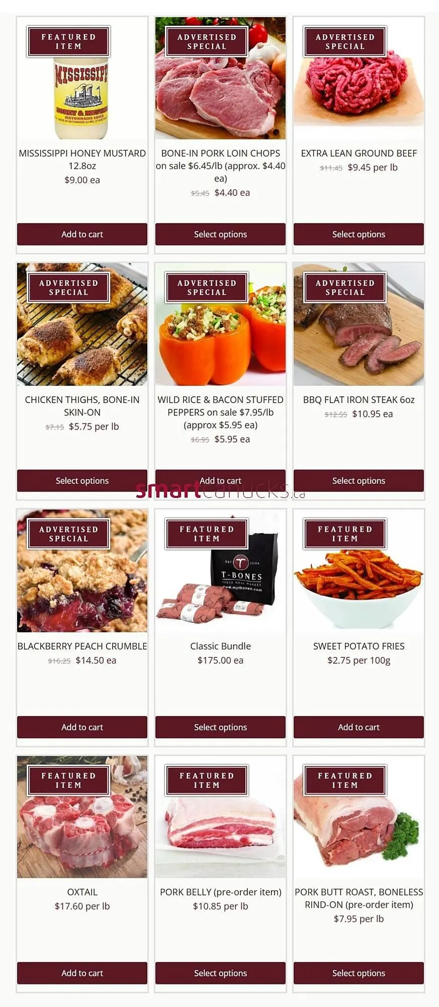 T-Bone's flyer from October 22 to October 28 2025 - flyer page 1