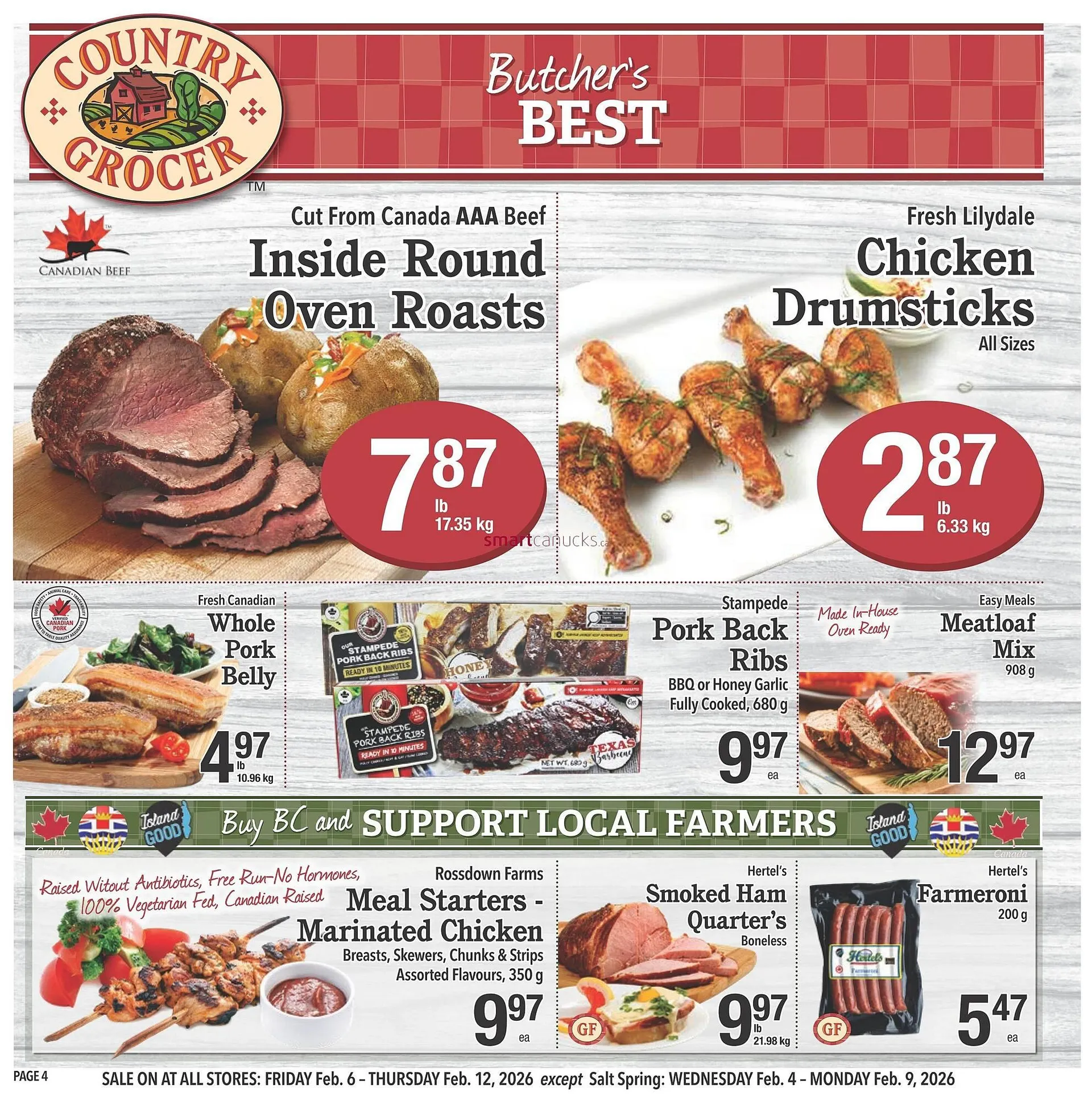 Country Grocer flyer from February 6 to February 12 2026 - flyer page 4