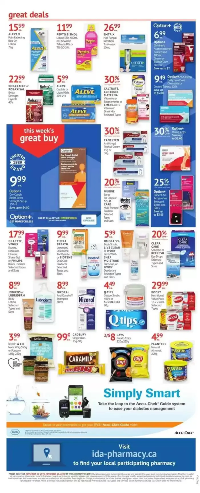 Current deals and offers from November 15 to November 21 2024 - flyer page 8