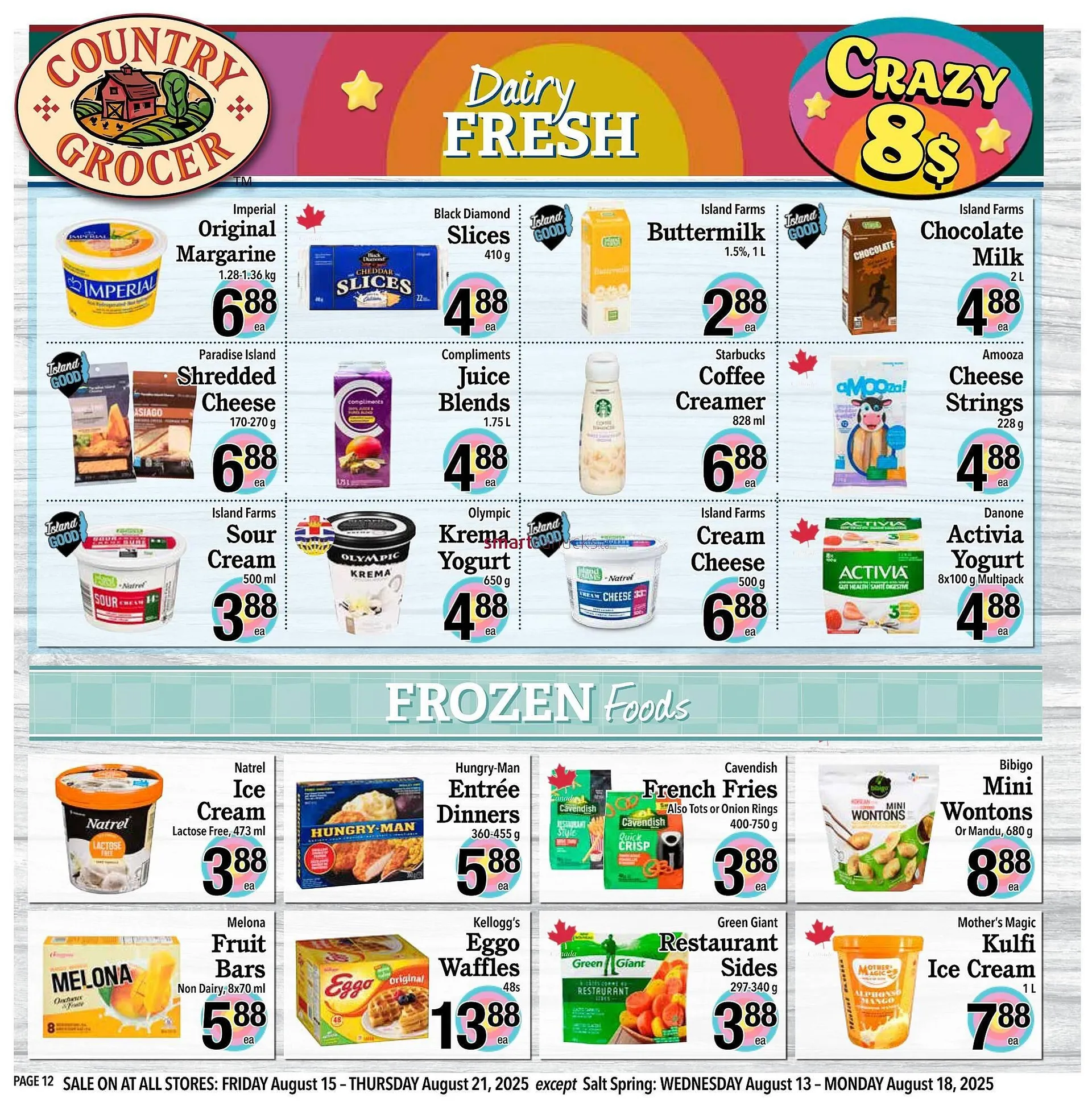 Country Grocer flyer from August 14 to August 20 2025 - flyer page 12