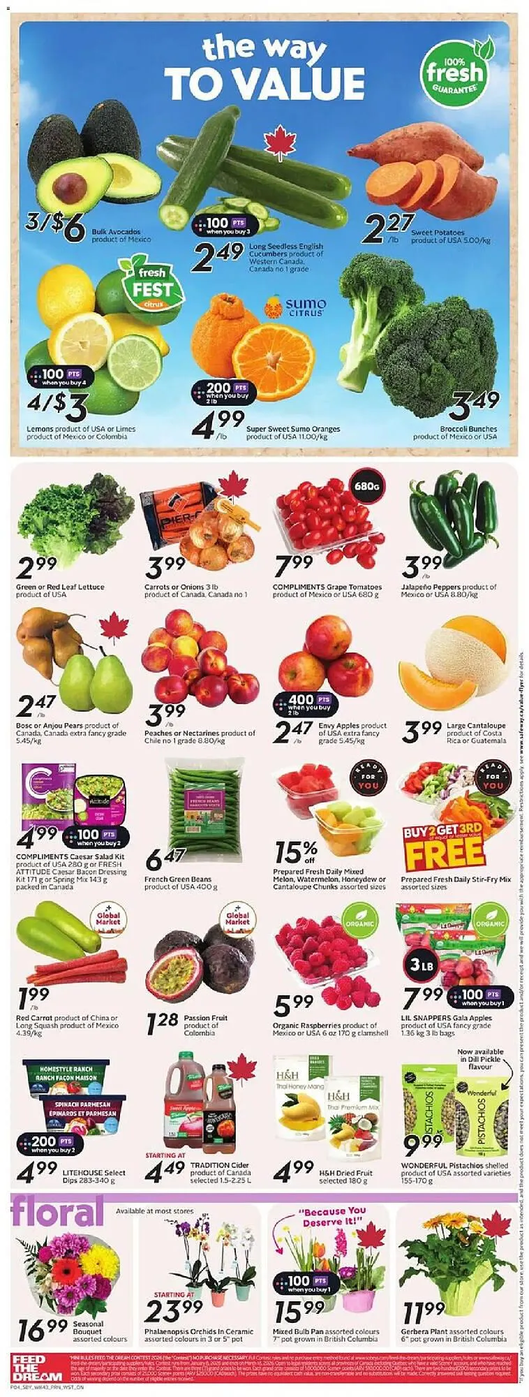 Safeway flyer from February 19 to February 25 2026 - flyer page 7