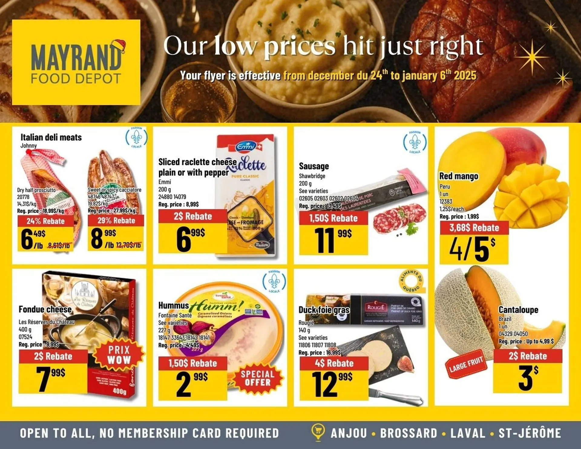 Mayrand flyer from December 25 to January 1 2026 - flyer page 3