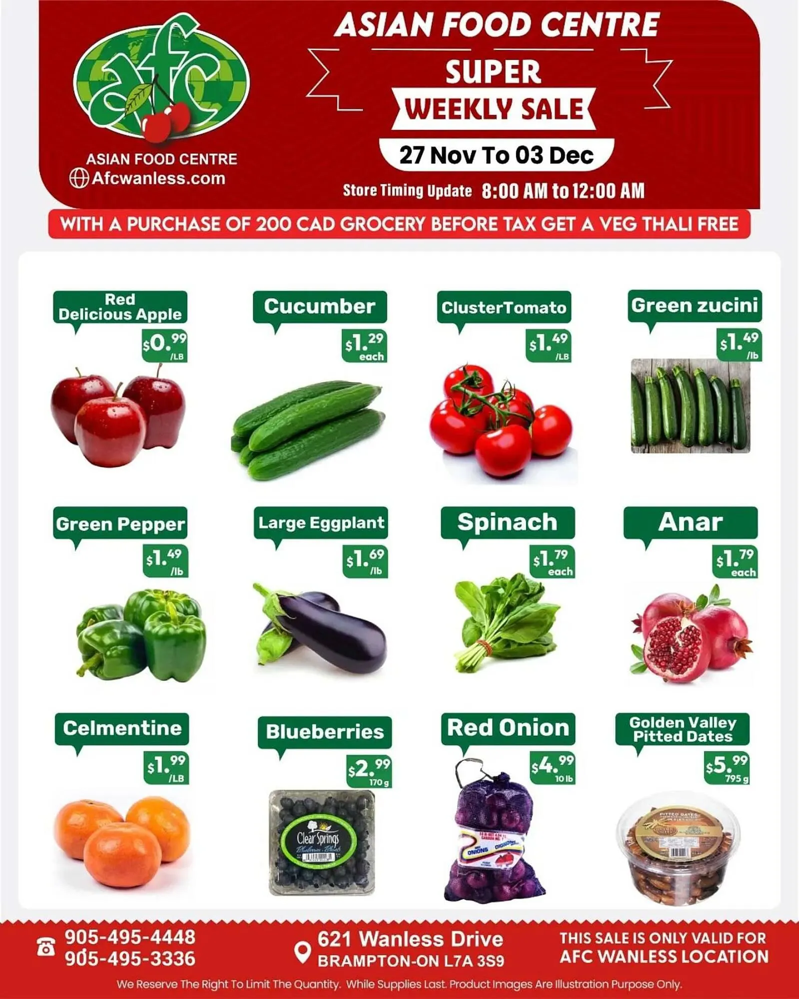 Asian Food Centre flyer - 1