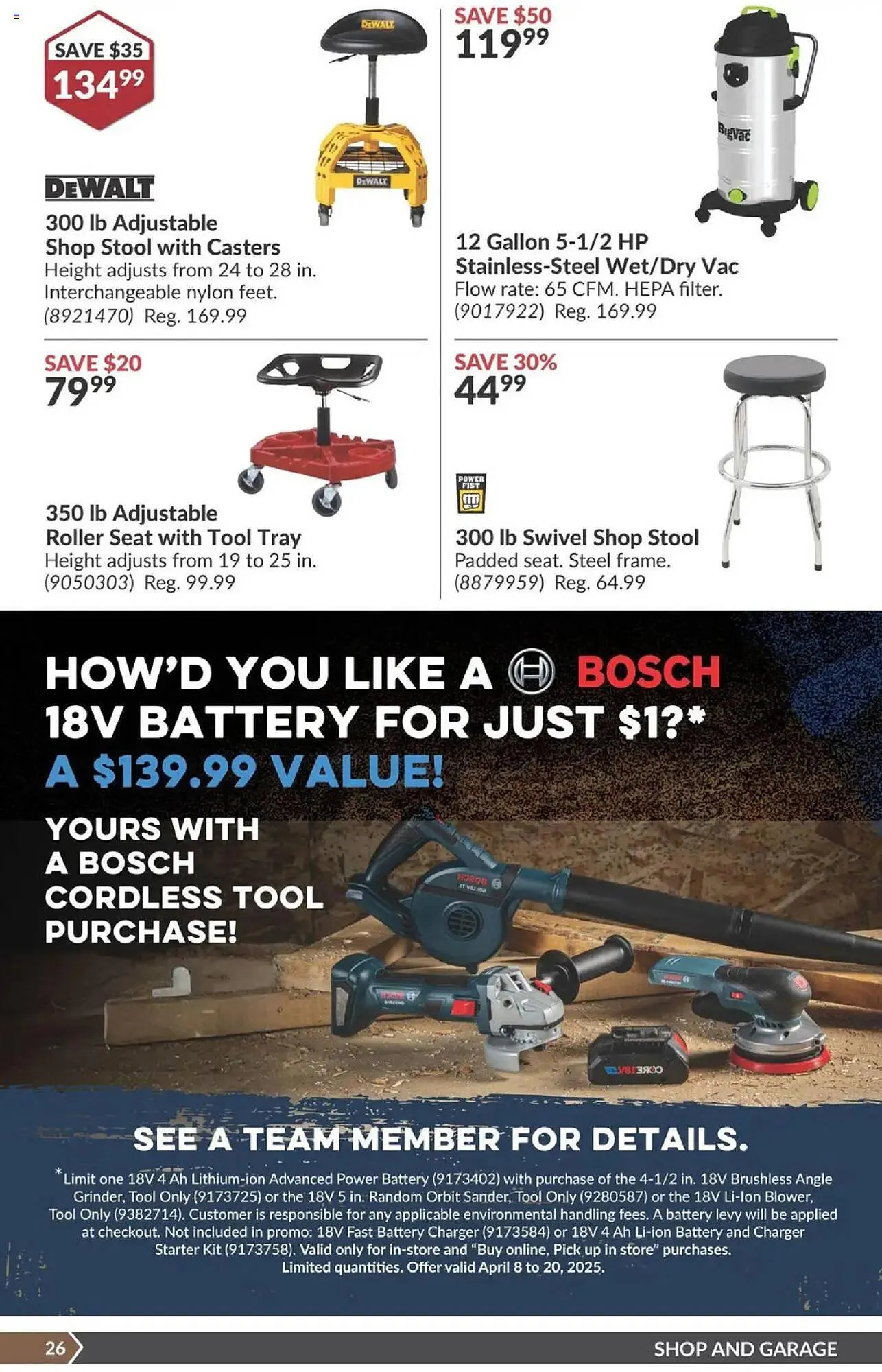 Princess Auto flyer from April 8 to April 20 2025 - flyer page 32