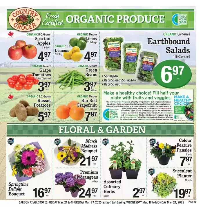 Current bargains and offers from March 21 to March 27 2025 - flyer page 15