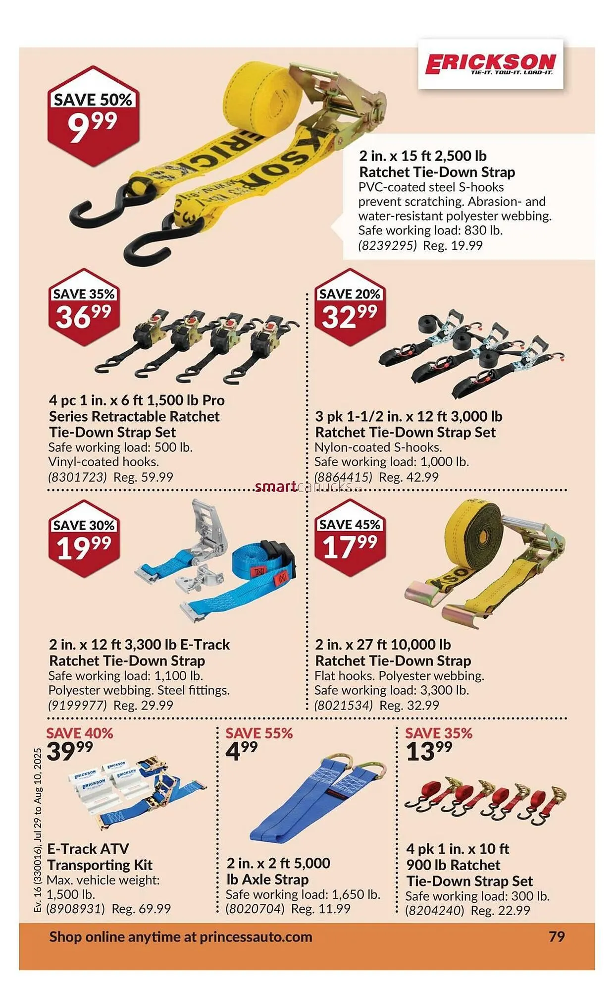 Princess Auto flyer from July 24 to July 30 2025 - flyer page 86