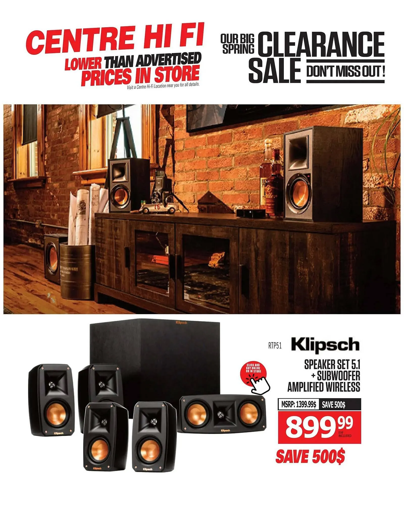 Centre Hi-Fi flyer from April 11 to April 17 2025 - flyer page 53