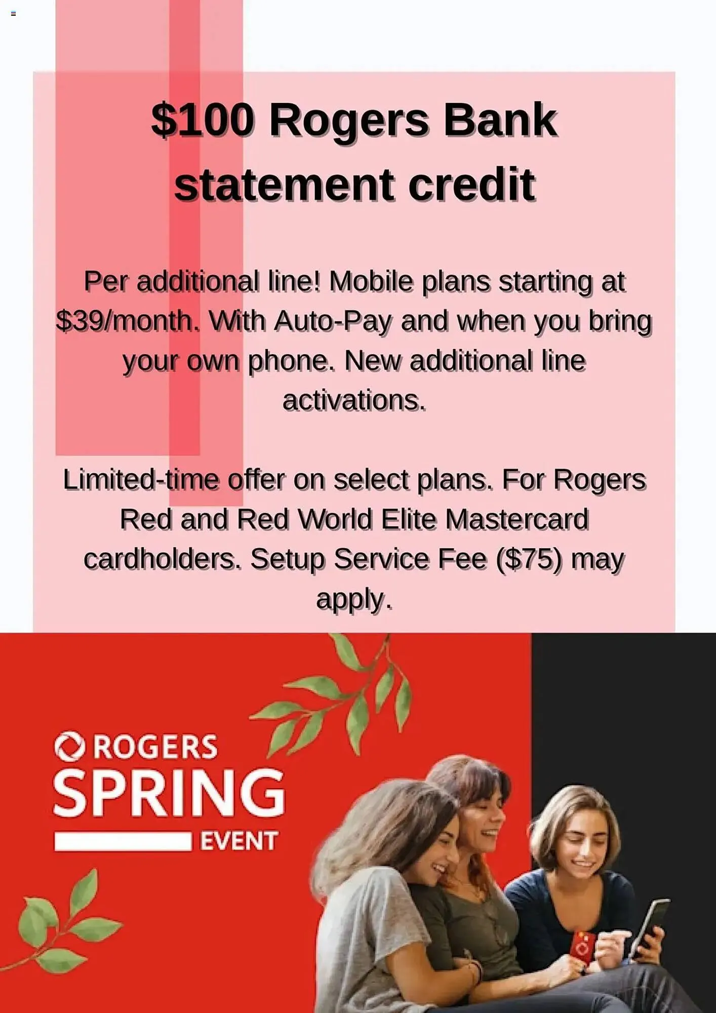 Rogers flyer from March 13 to April 23 2025 - flyer page 2