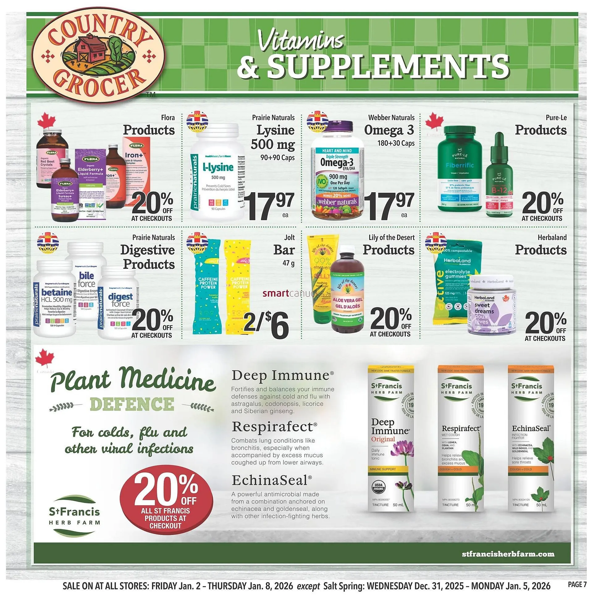 Country Grocer flyer from January 2 to January 8 2026 - flyer page 7
